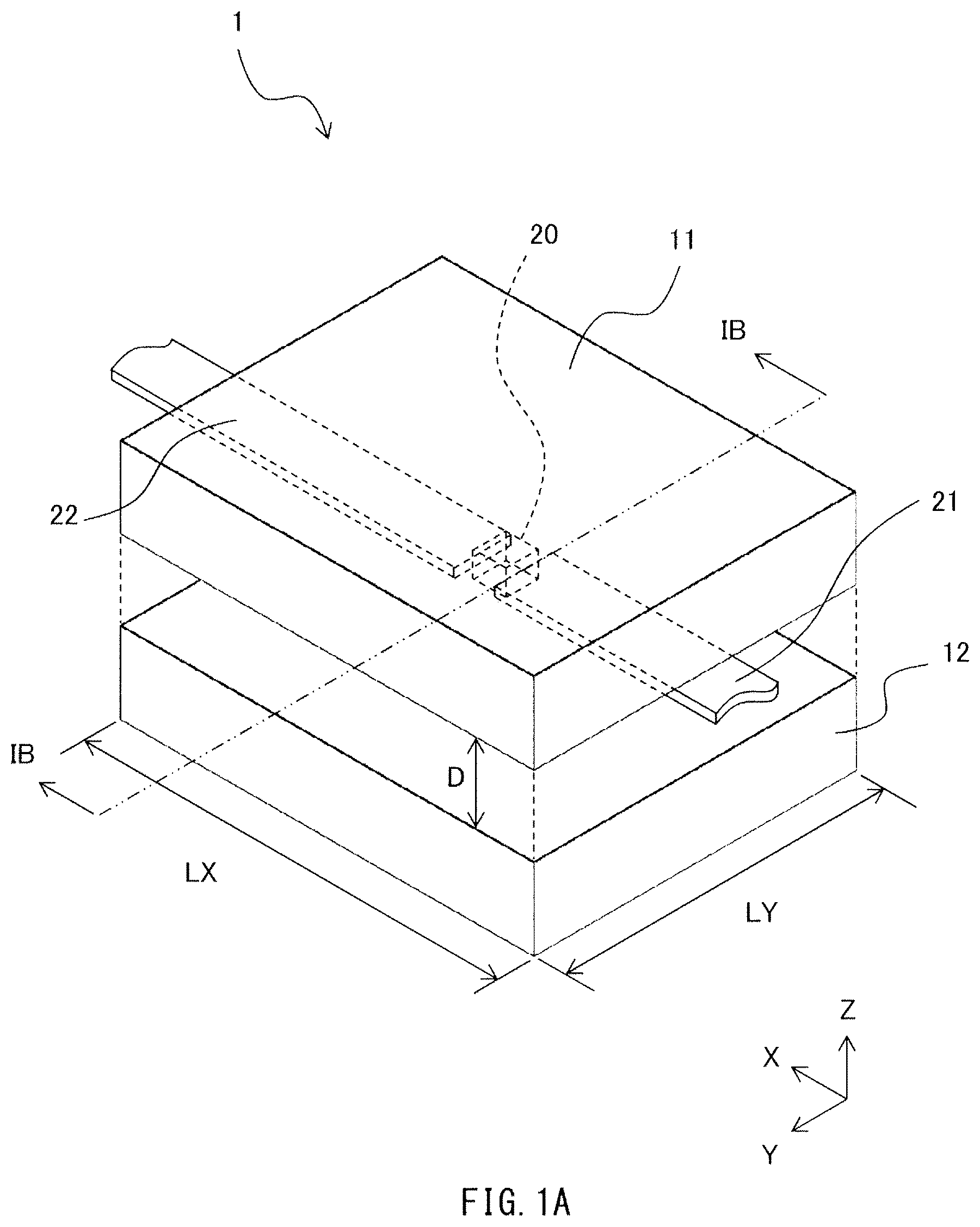 Patent US12313704 — Magnetic field detection device — Figure 1