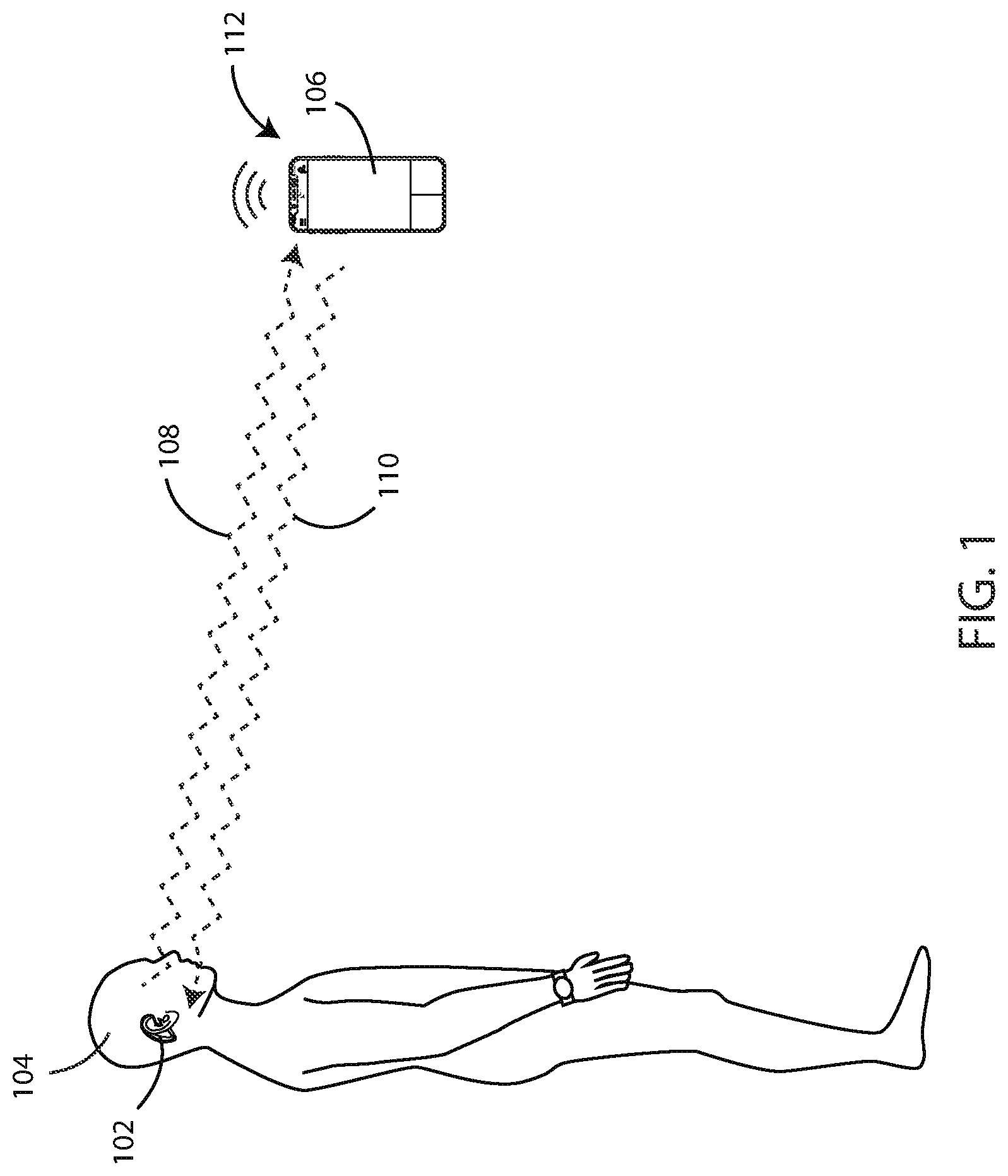 Patent US12313762 Figure 1 – Systems and methods for locating mobile electronic devices with ear-worn devices