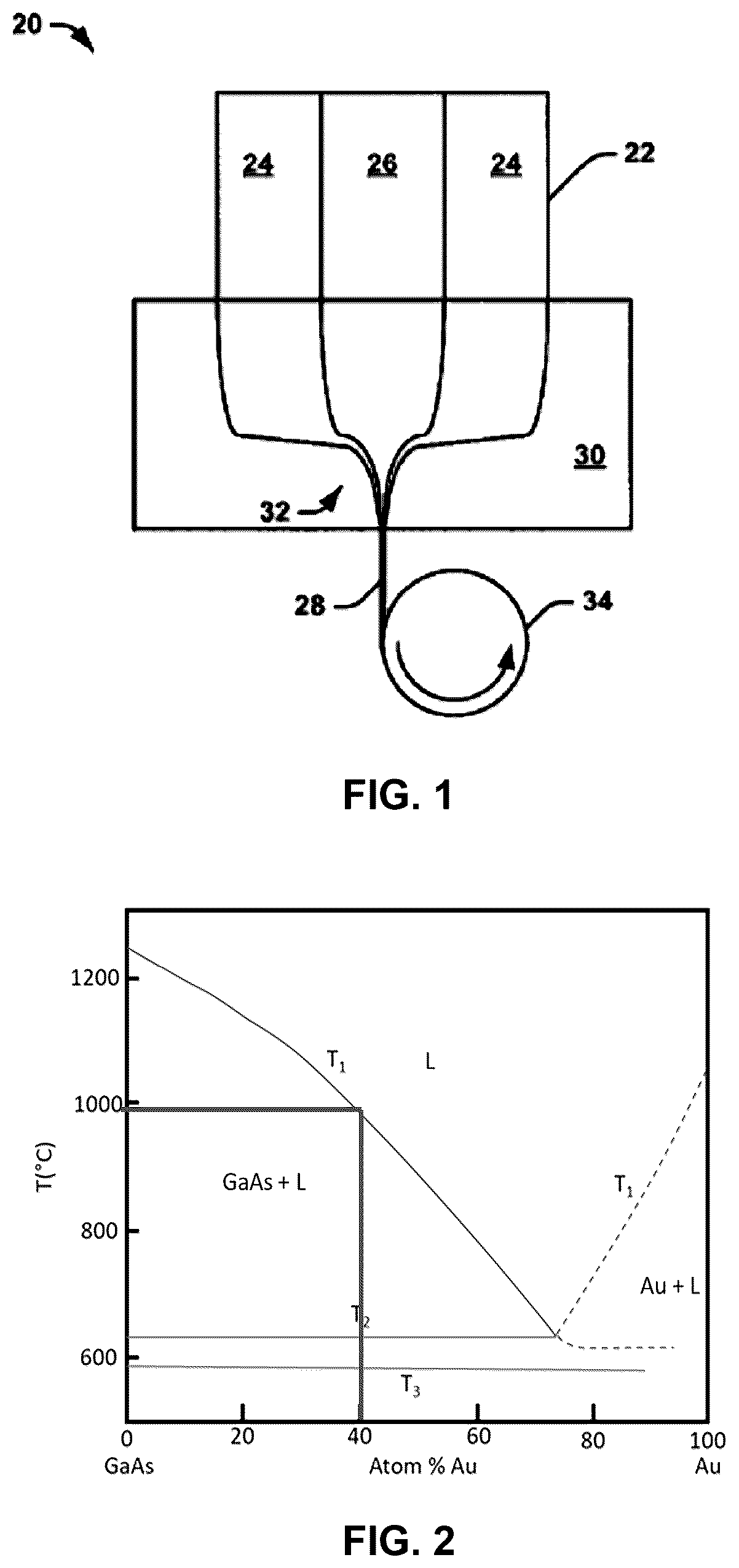 Patent US12313813 — Molten core flux formation method and fibers formed therefrom — Figure 1