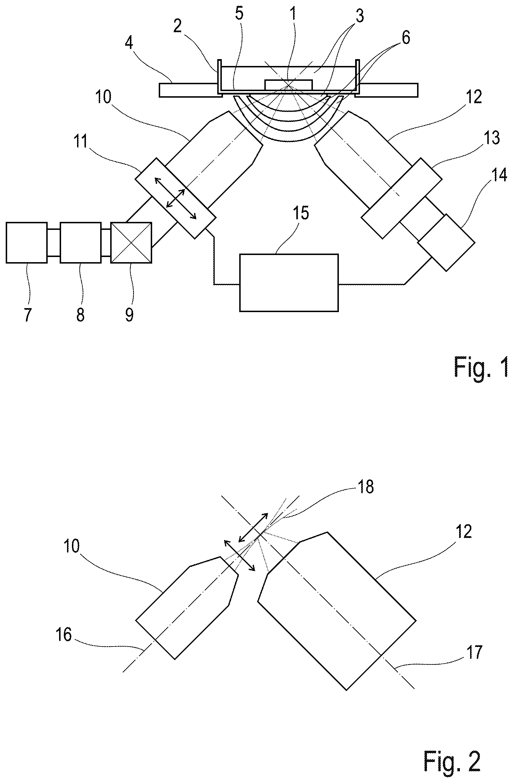 Patent US12313828 — Method and apparatus for analysis of a sample by light sheet microscopy — Figure 1