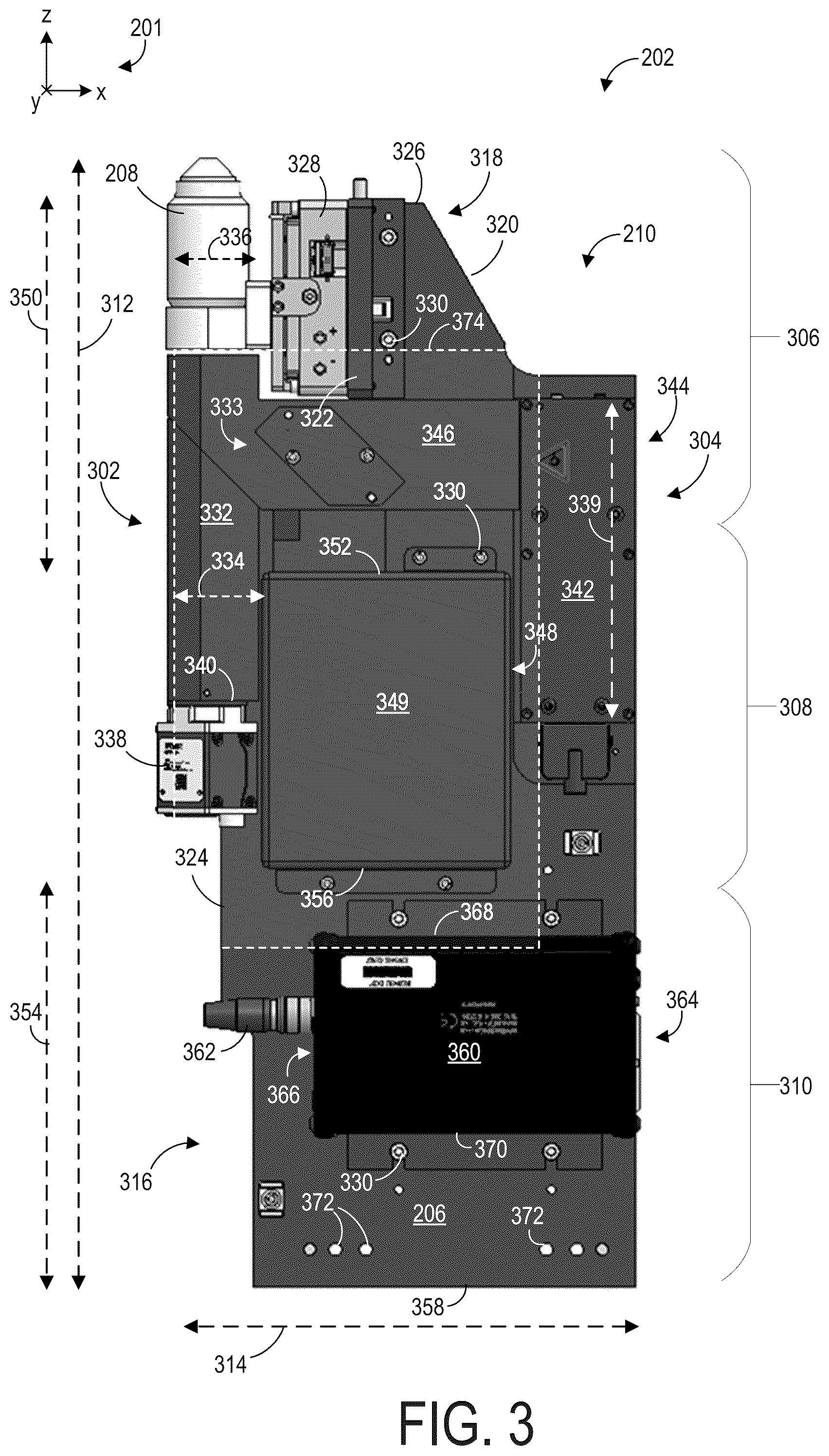 Patent US12313835 Figure 3 – Method and systems for autofocusing