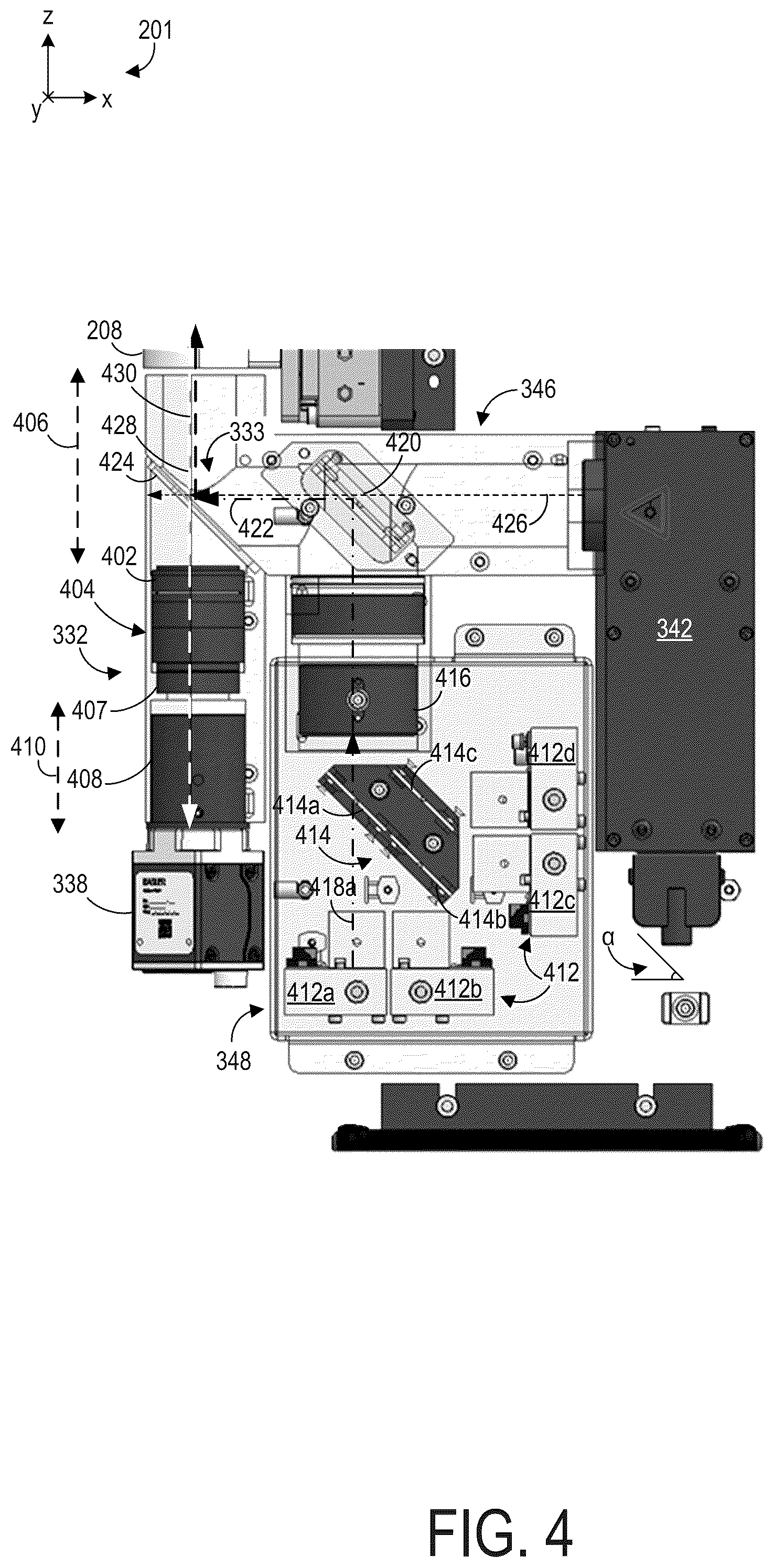 Patent US12313835 Figure 4 – Method and systems for autofocusing