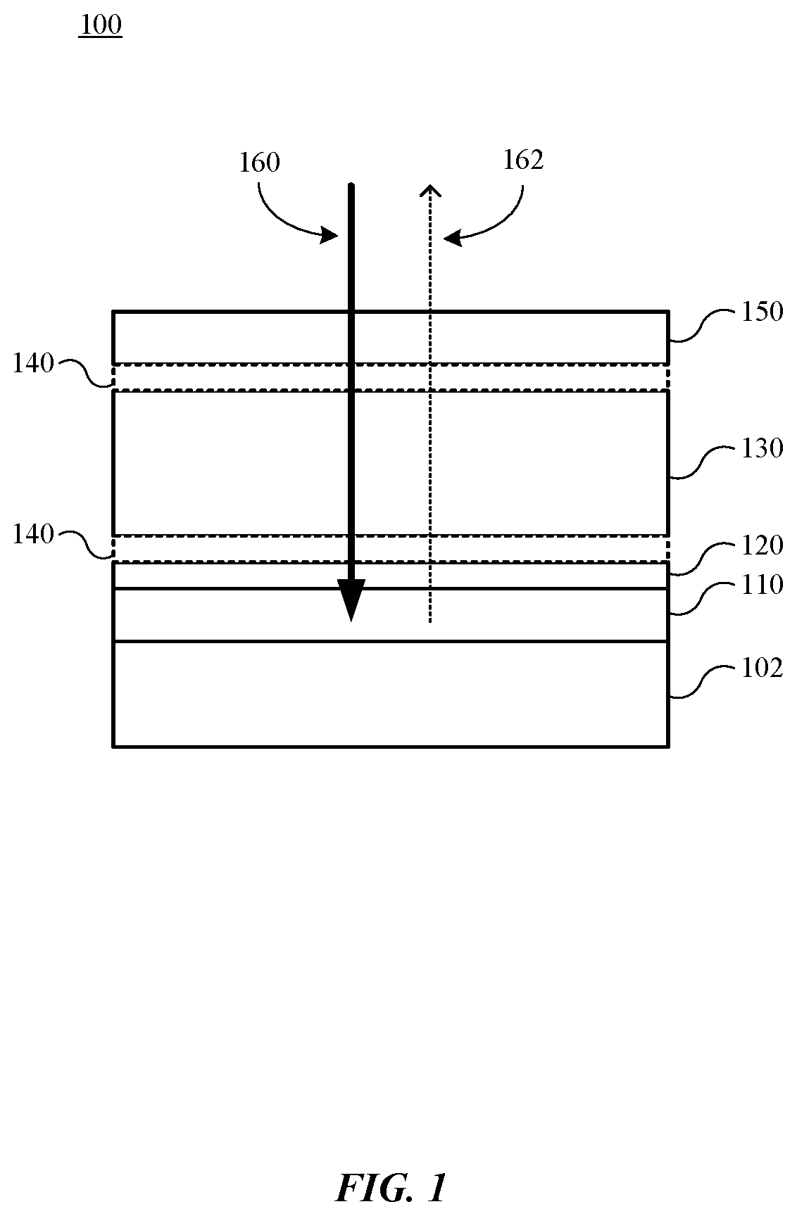 Patent US12313838 — Reflective display devices and components — Figure 1