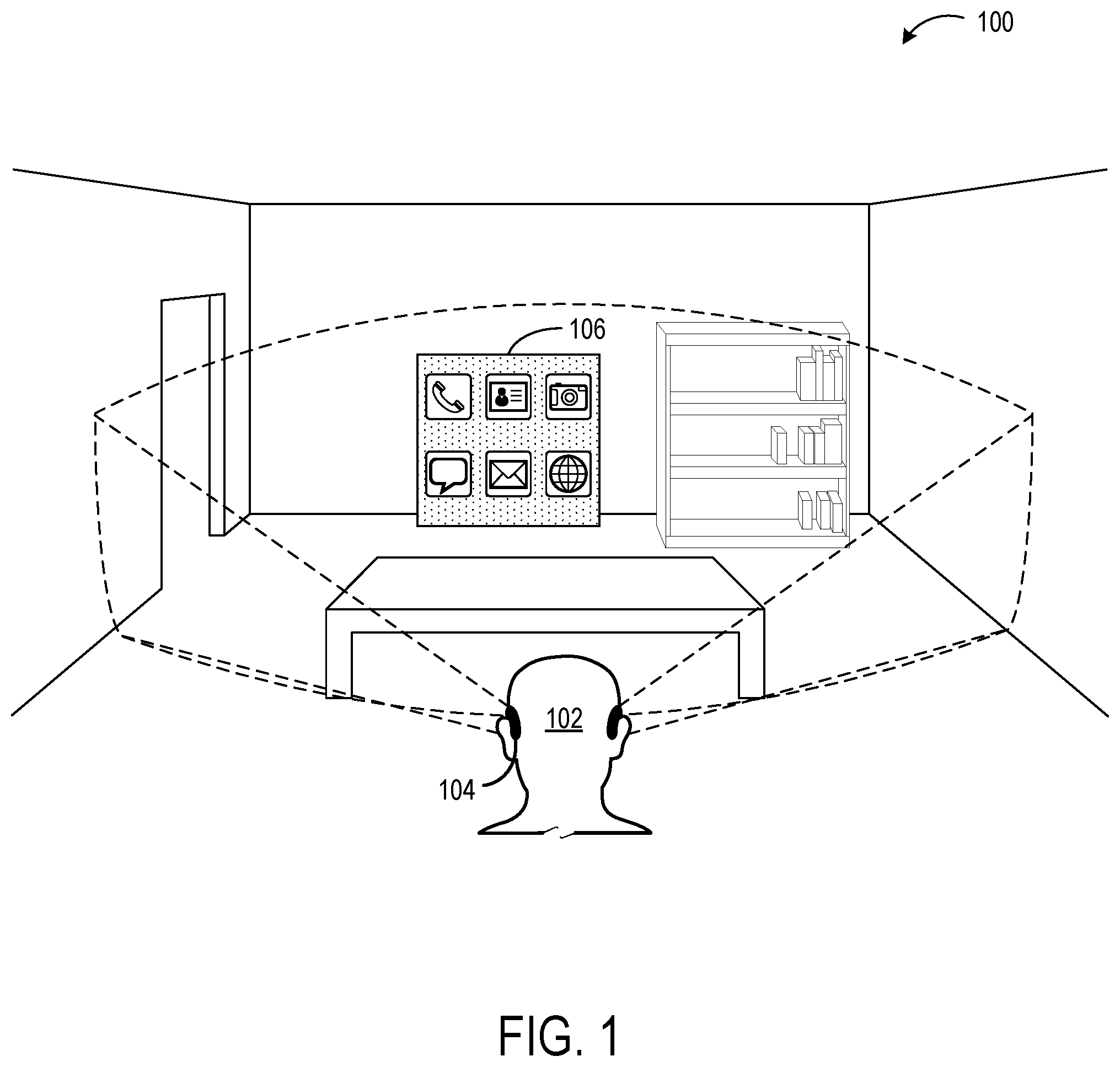 Patent US12313845 — Illuminating spatial light modulator with LED array — Figure 1