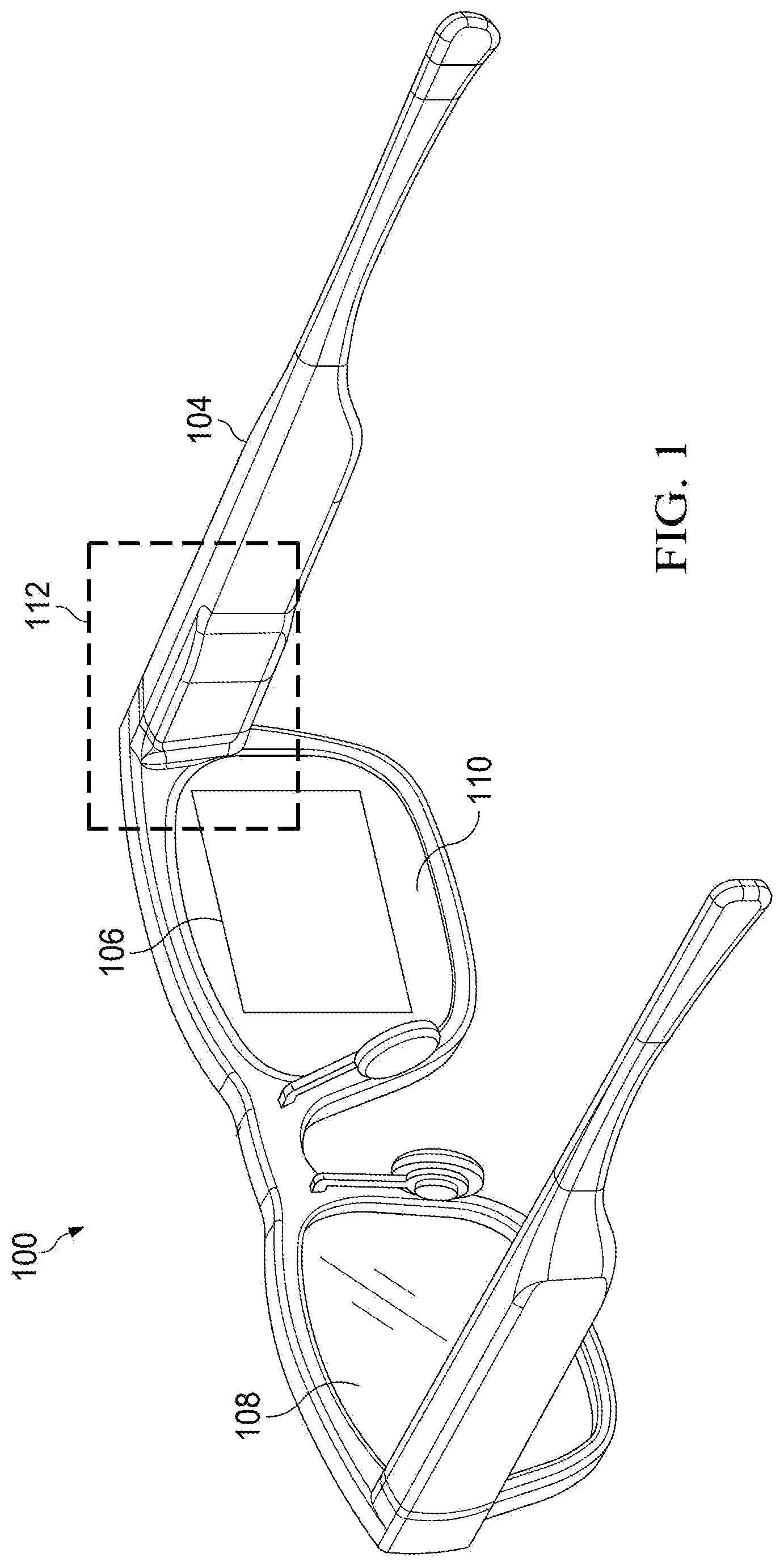 Patent US12313855 — Systems and methods to separate scanning mirror input and output light — Figure 1