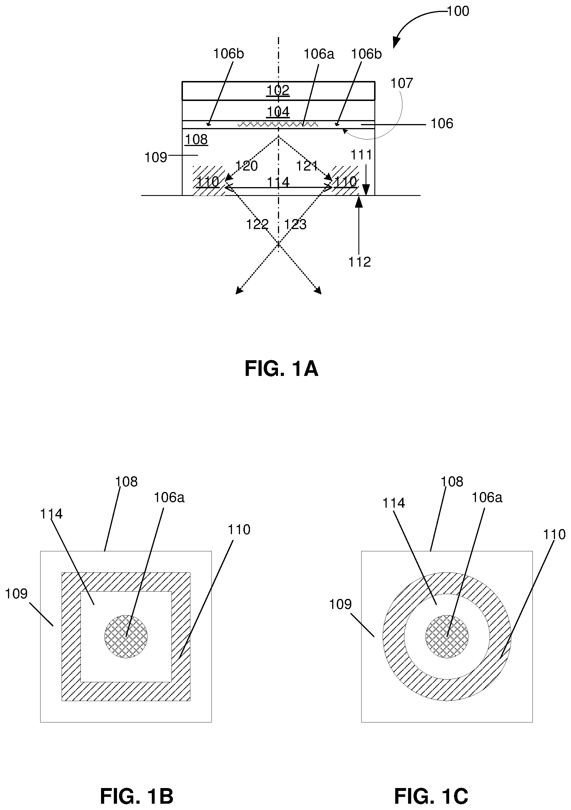 Patent US12313859 Figure 1 – Grin lens structure in micro-LED devices