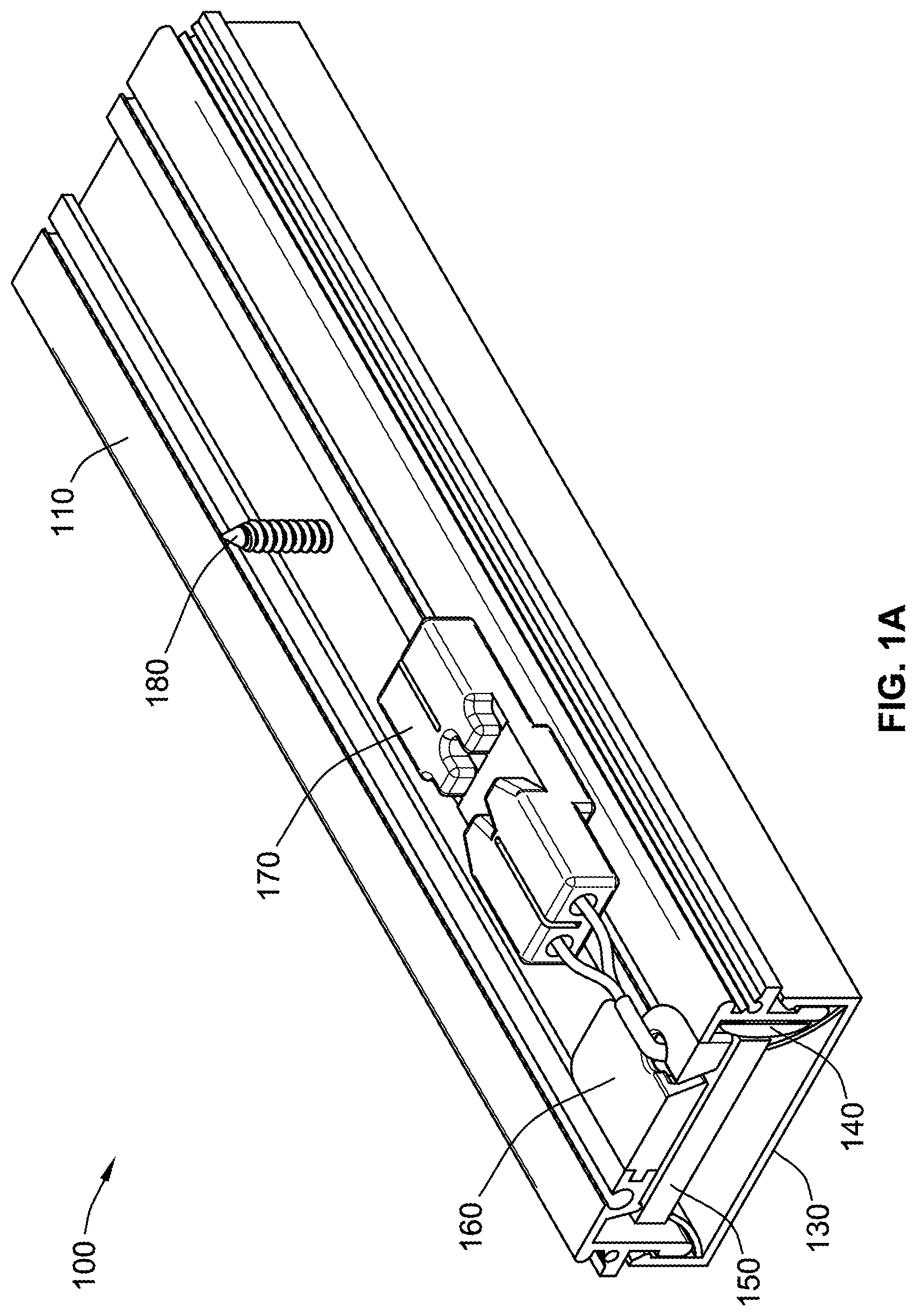 Patent US12313875 — Undercabinet lighting devices and methods for installing the same — Figure 1