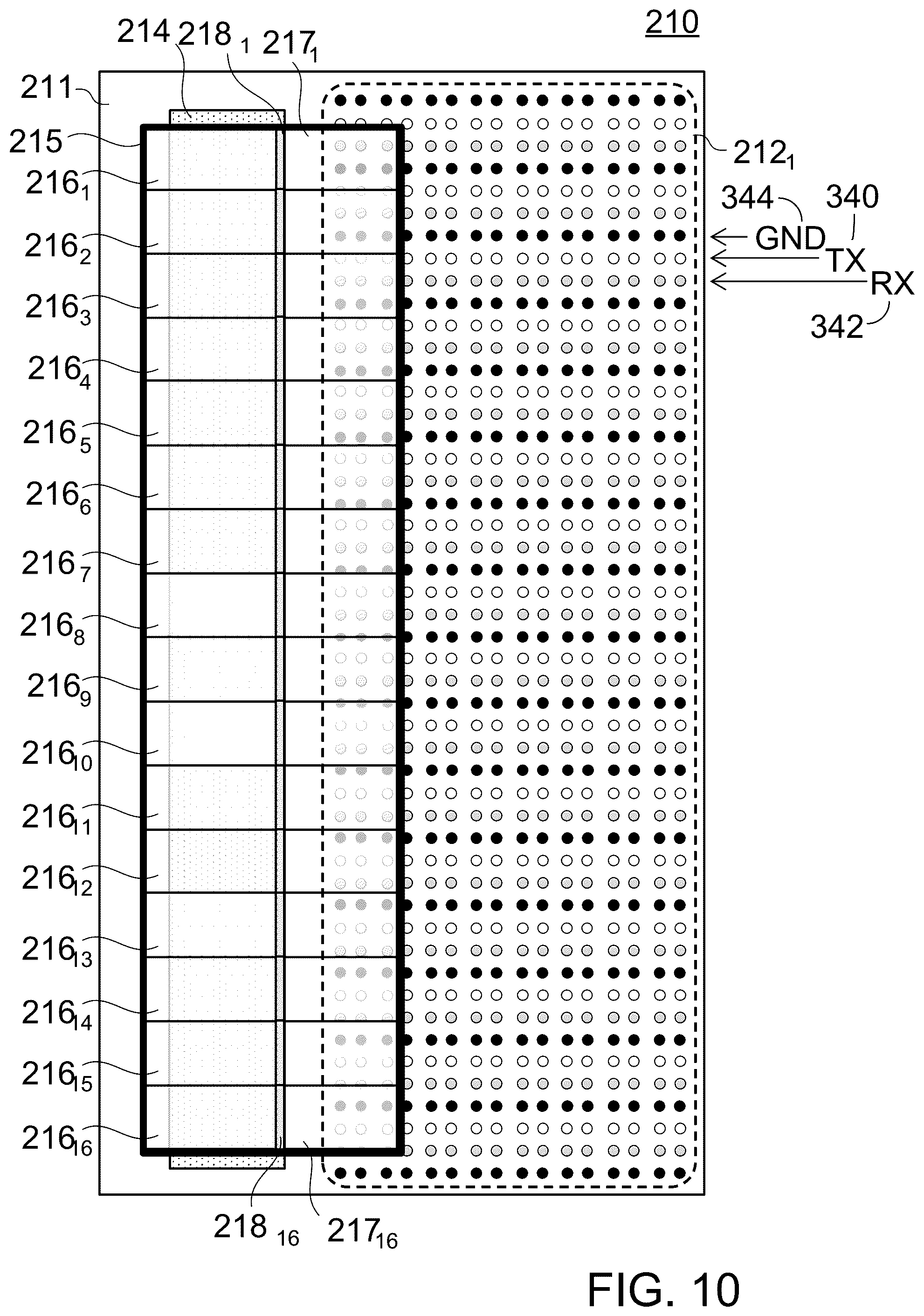 Patent US12313886 Figure 10 – Data processing systems including optical communication modules