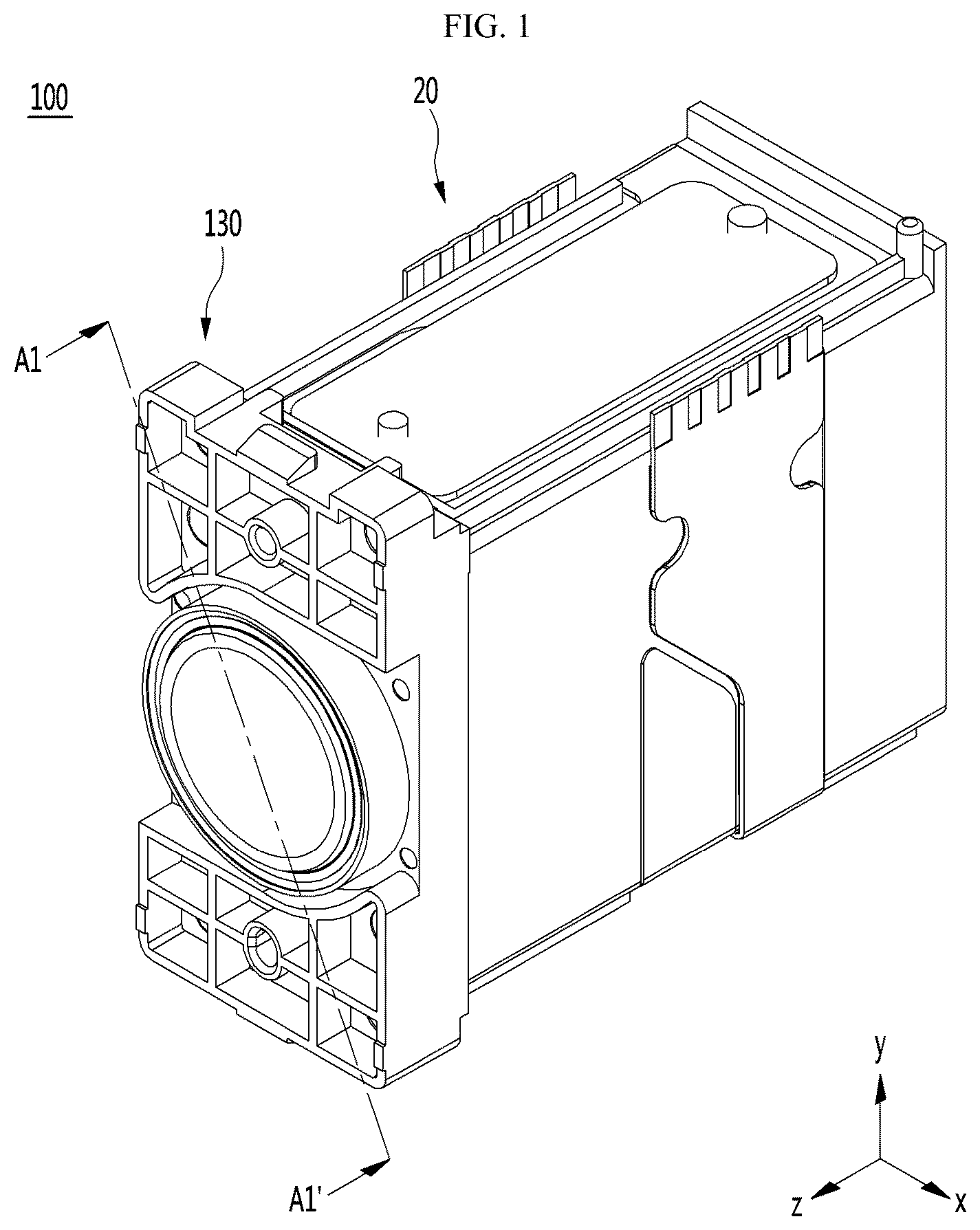 Patent US12313897 — Lens driving device and camera module including same — Figure 1