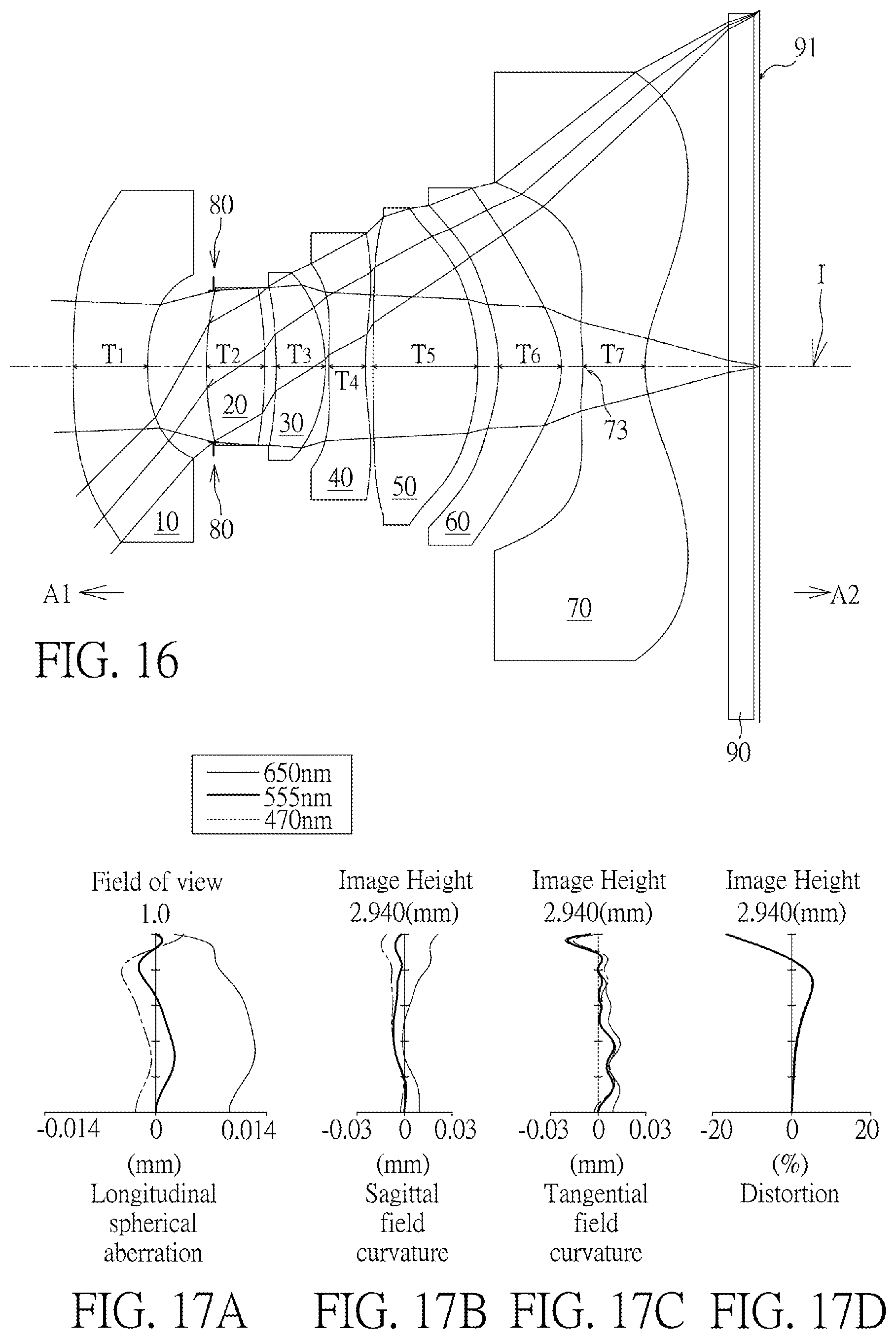 Patent US12313911 Figure 8 – Optical imaging lens