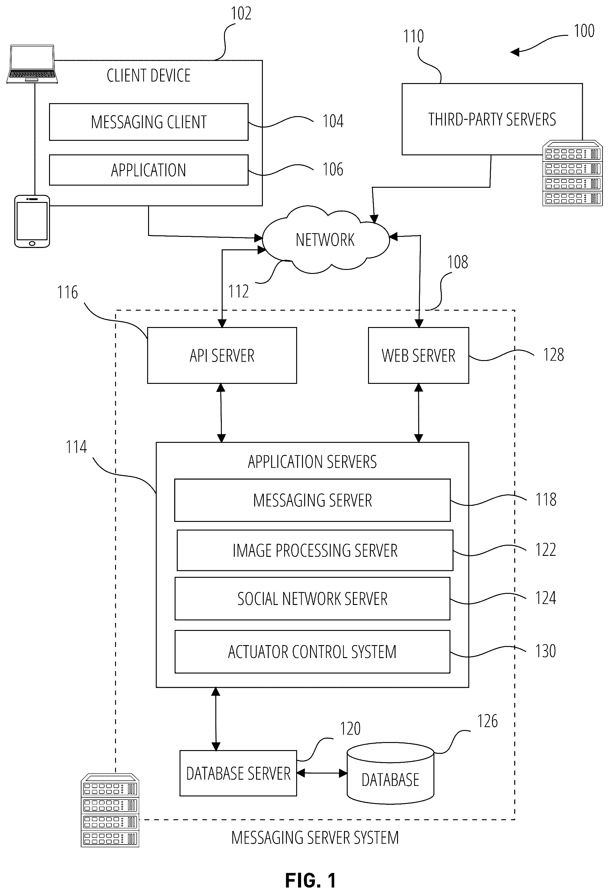 Patent US12313914 Figure 1 – Intelligent actuated nose bridge