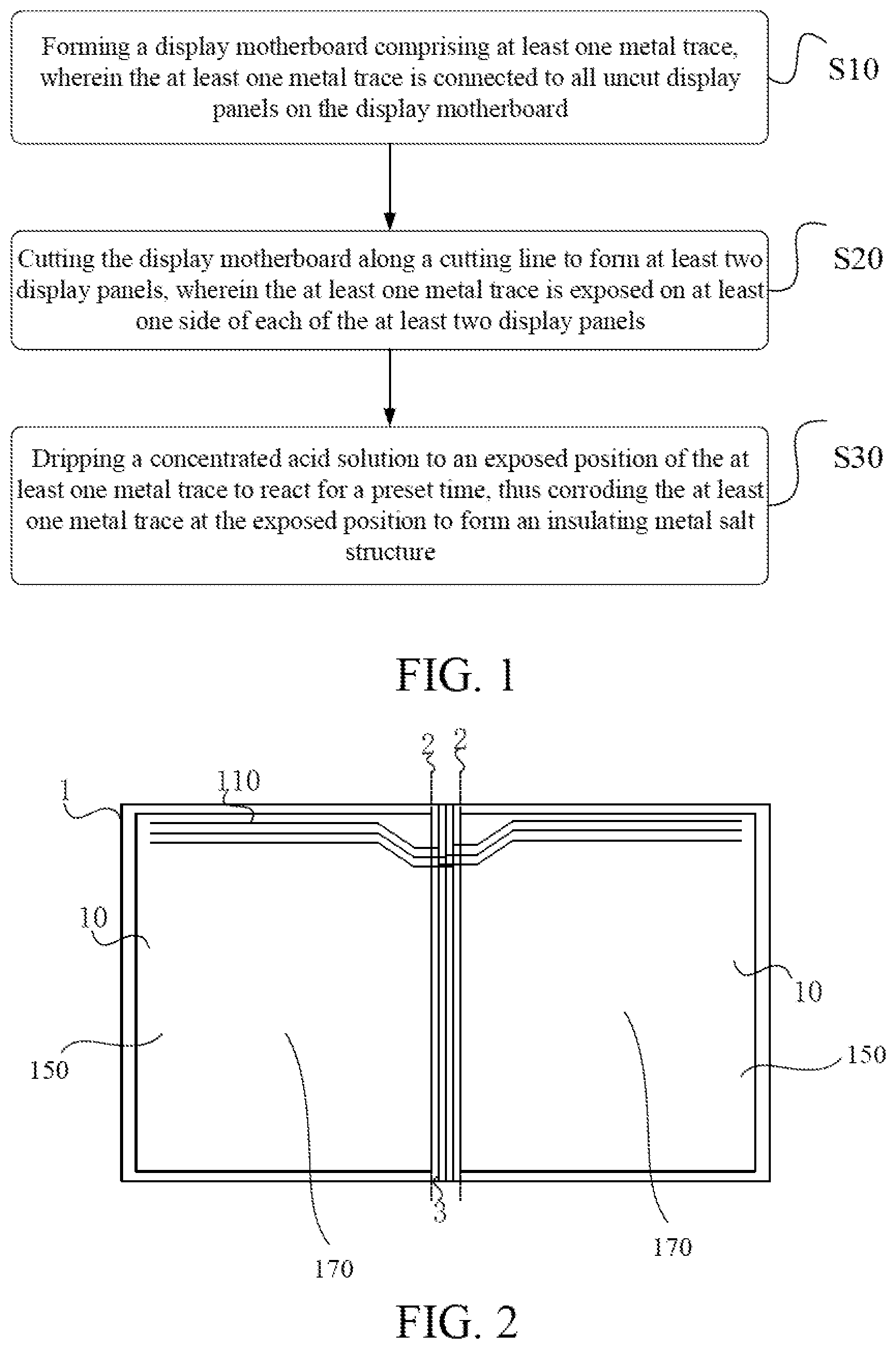 Patent US12313926 — Display panel, method of making the same, and display device — Figure 1