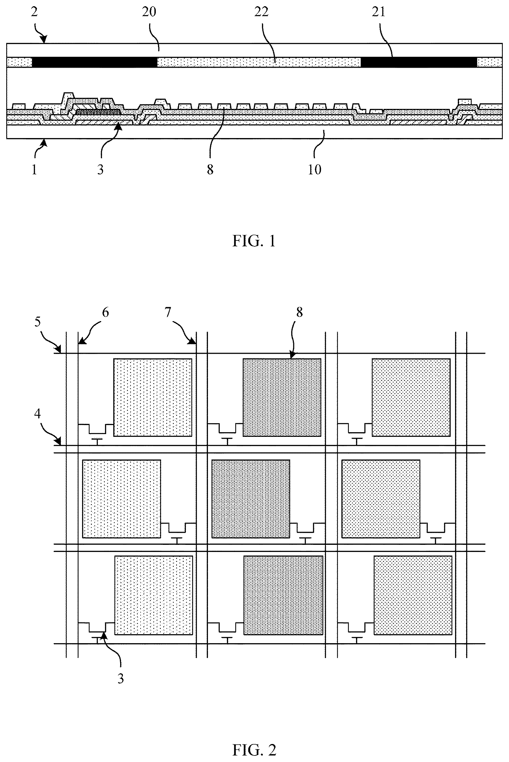 Patent US12313928 Figure 1 – Display panel and display device
