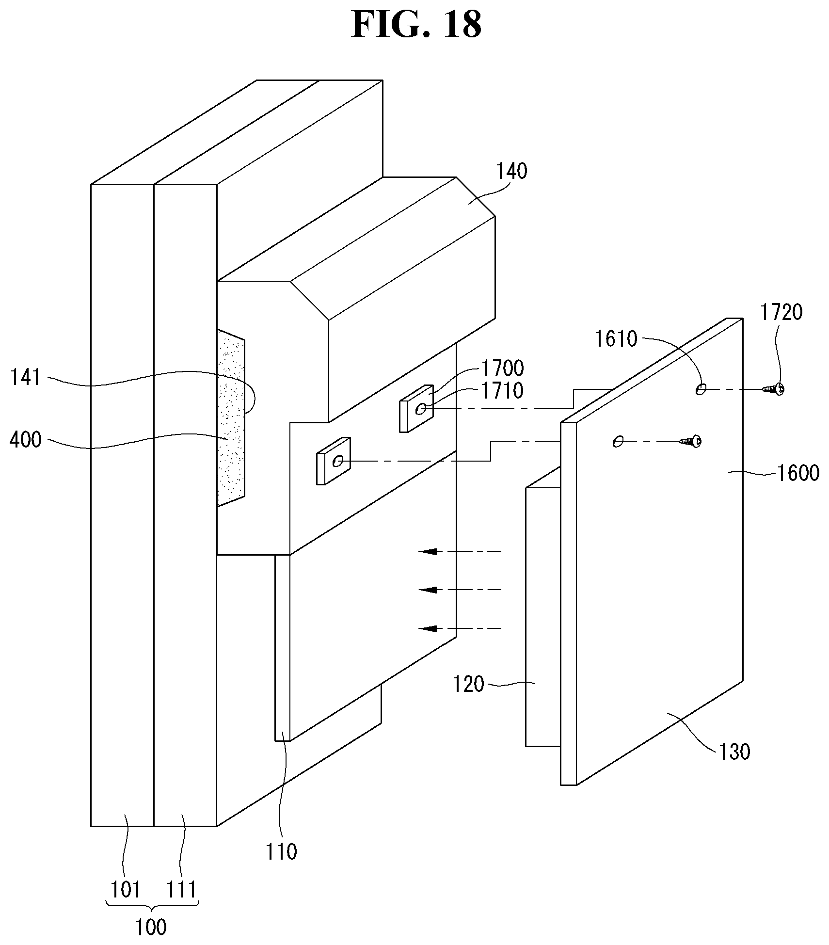 Patent US12313937 Figure 12 – Display apparatus comprising a side portion having an outer side surface that is entirely exposed to form an exterior side surface of the display apparatus