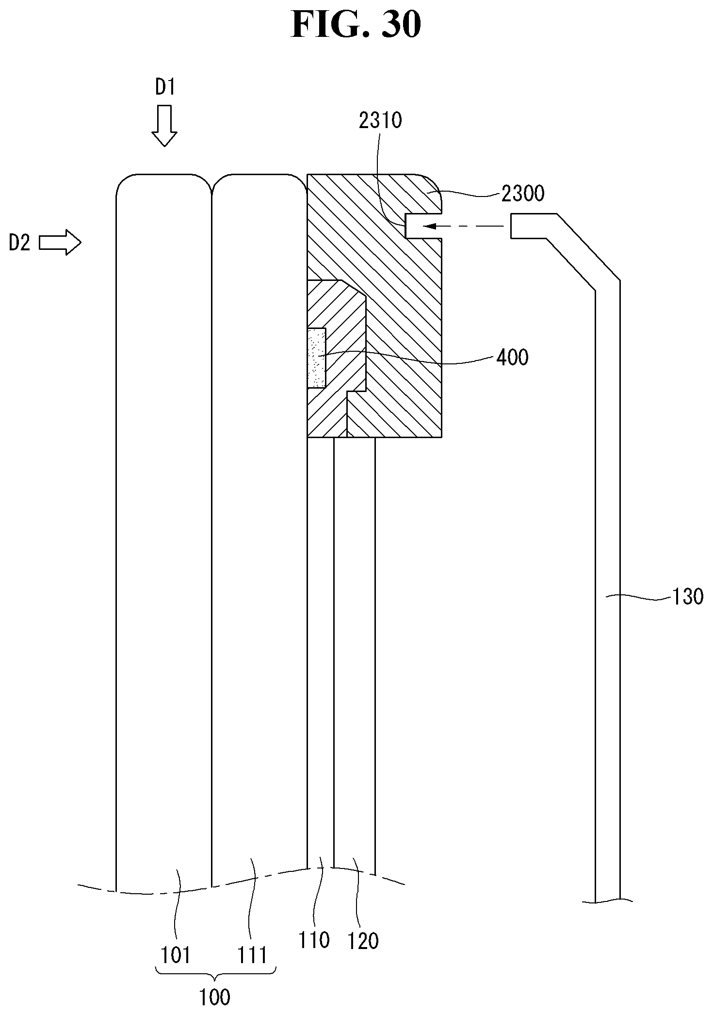 Patent US12313937 Figure 19 – Display apparatus comprising a side portion having an outer side surface that is entirely exposed to form an exterior side surface of the display apparatus