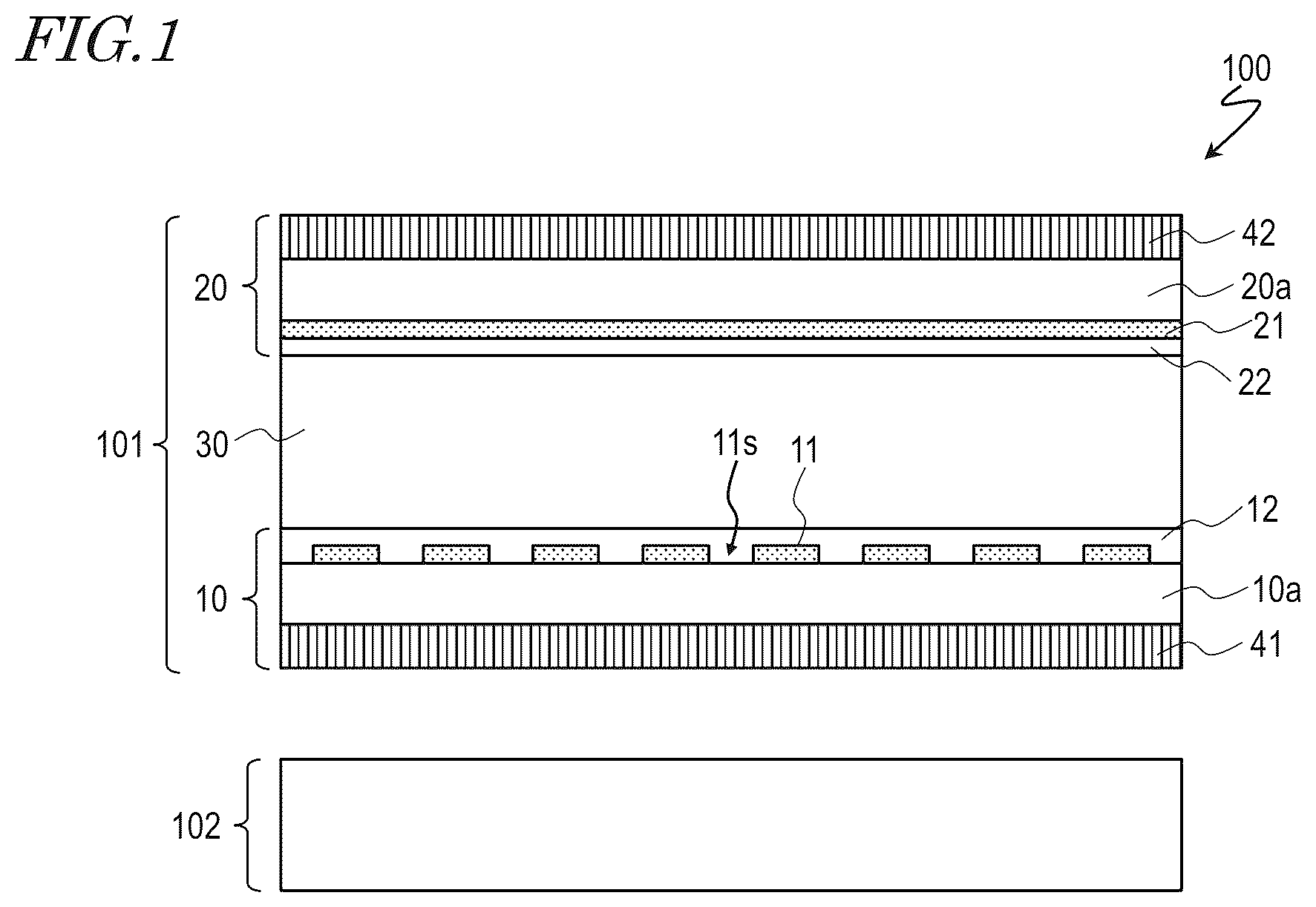 Patent US12313939 — Liquid crystal display apparatus — Figure 1