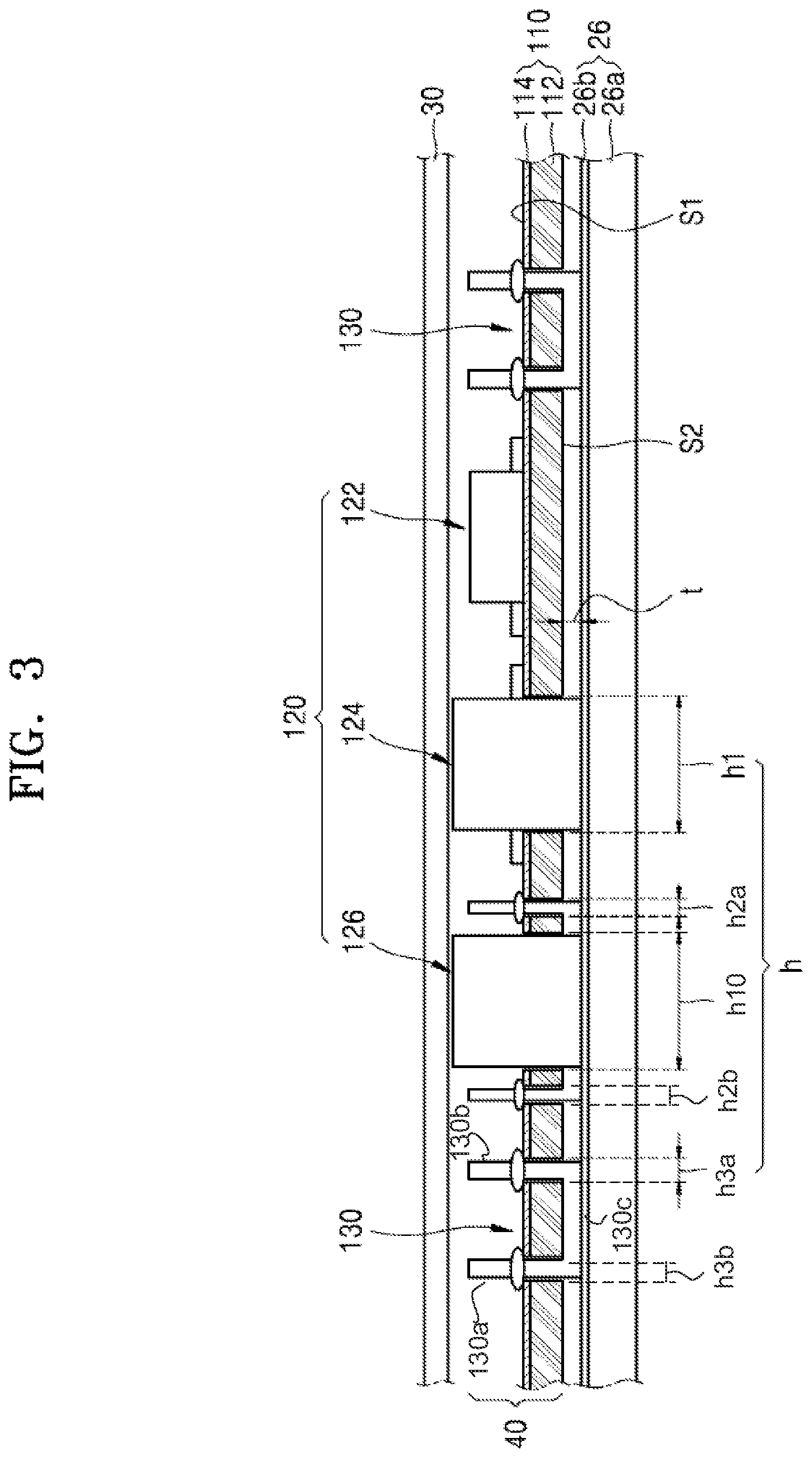 Patent US12313943 Figure 3 – Display device with slim control assembly