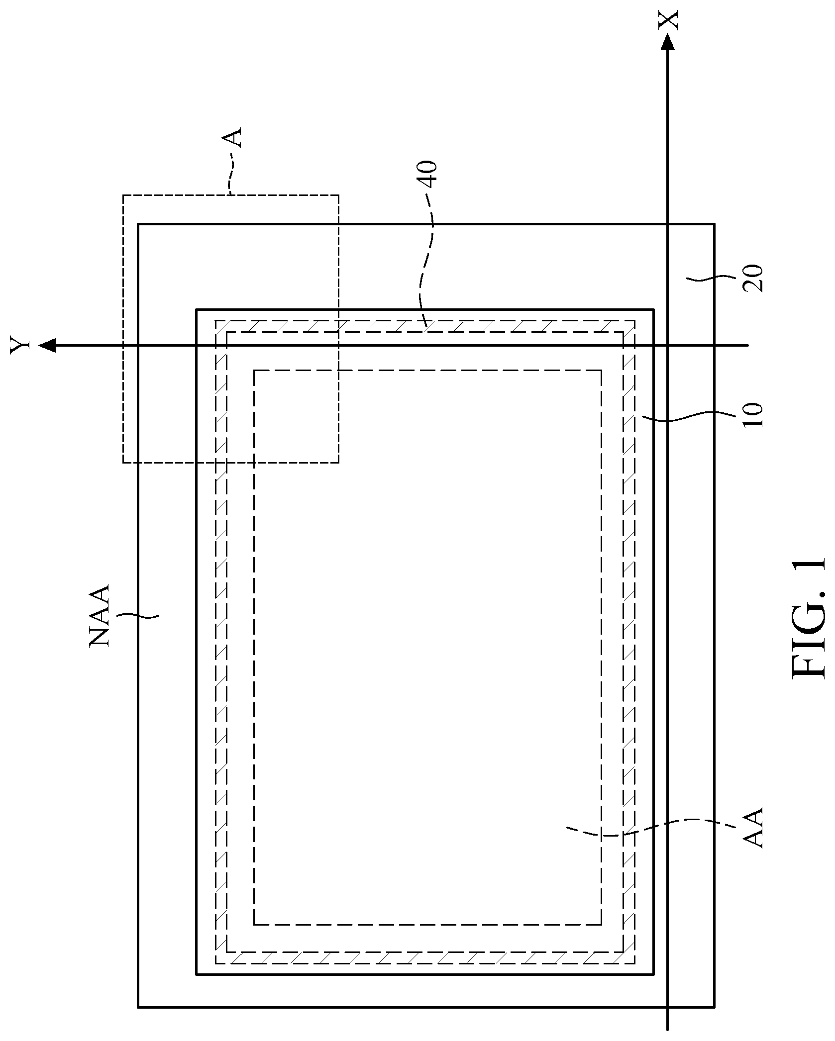 Patent US12313945 — Electronic device — Figure 1