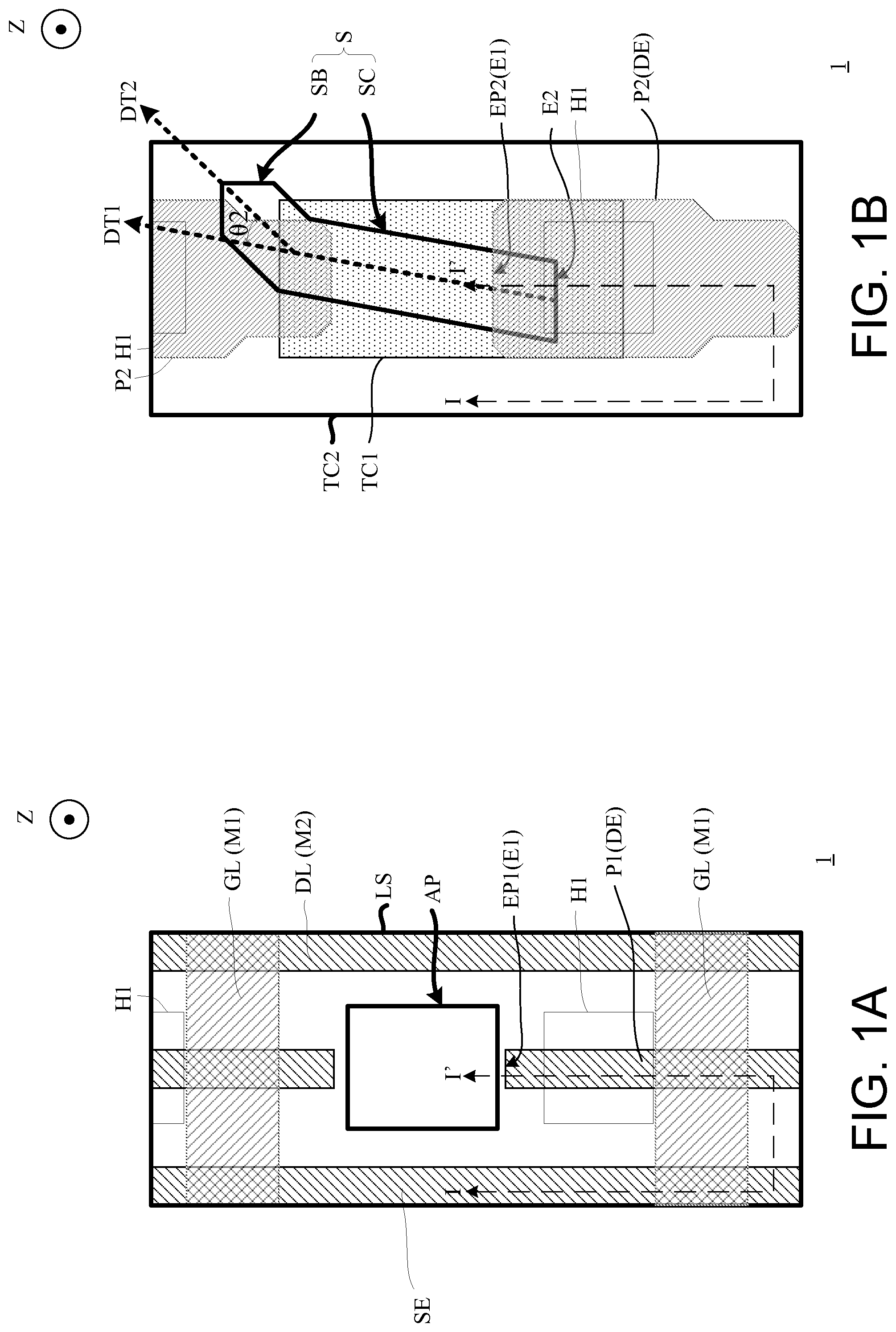 Patent US12313946 — Electronic device — Figure 1