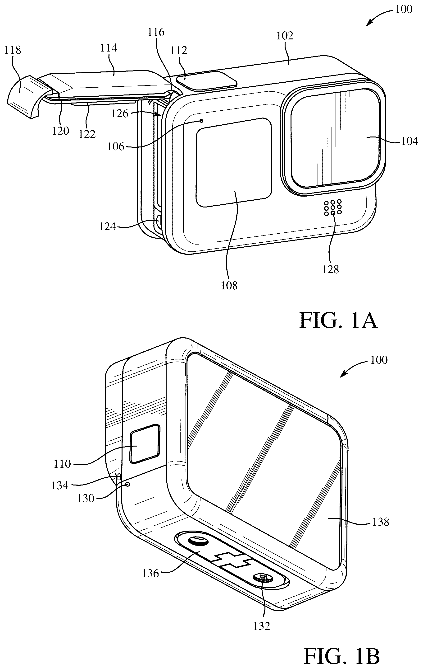 Patent US12313958 — Interchangeable lens module — Figure 1