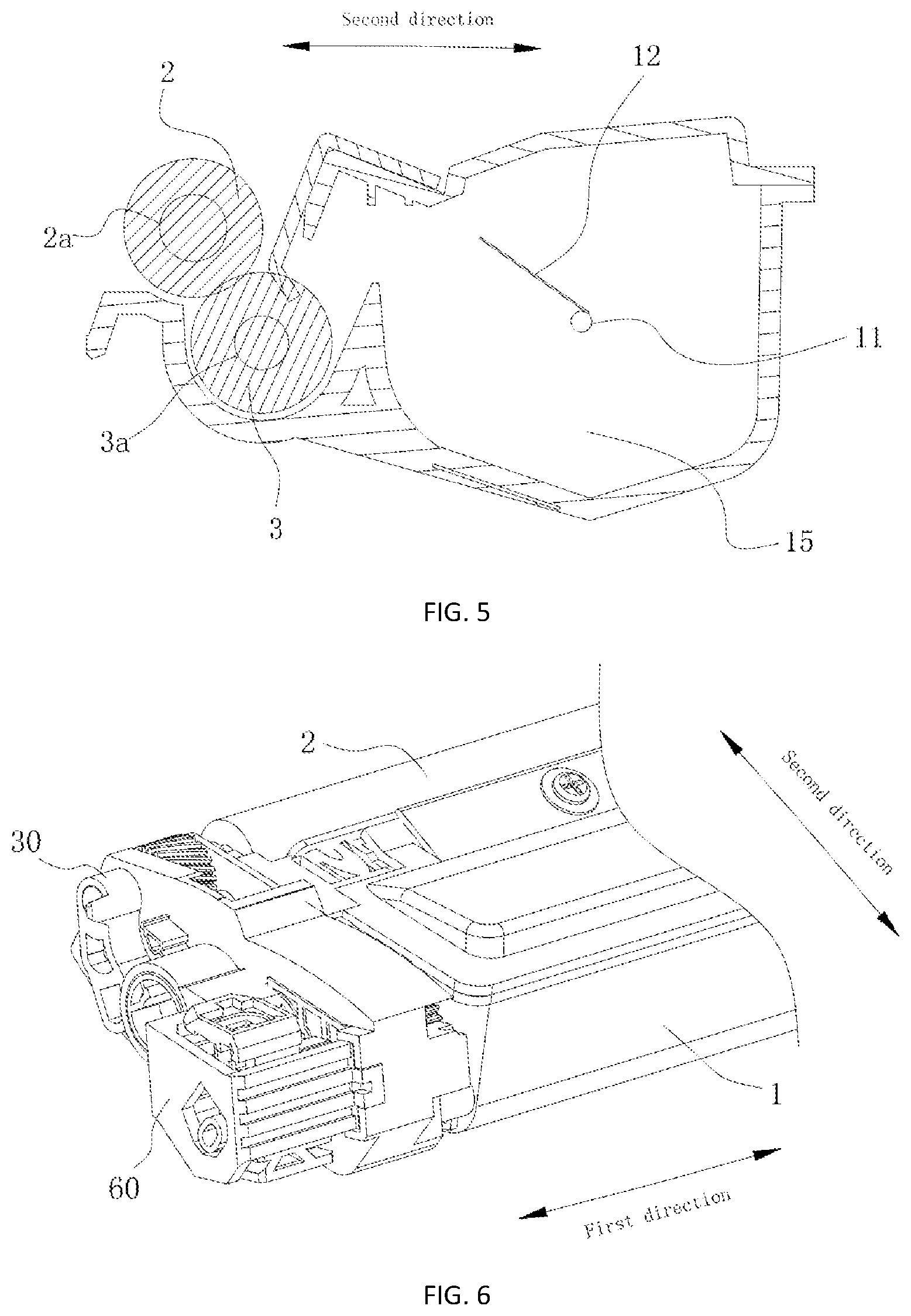 Patent US12313985 Figure 3 – Developing cartridge