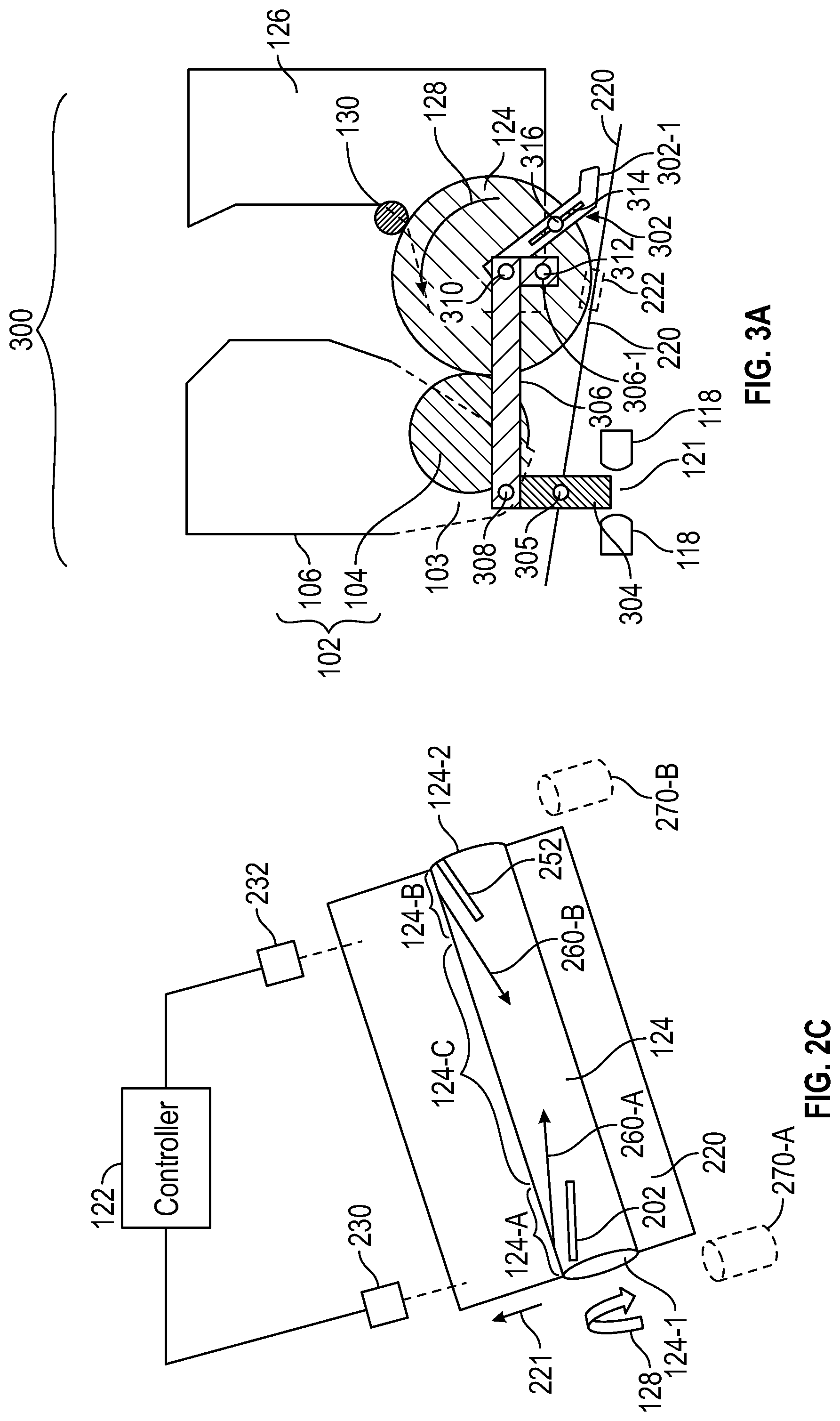 Patent US12313986 Figure 4 – Toner transfer modulators