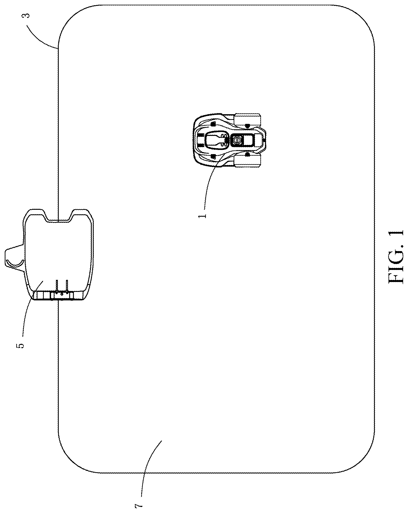 Patent US12314049 — Self-moving device and automatic working system thereof — Figure 1