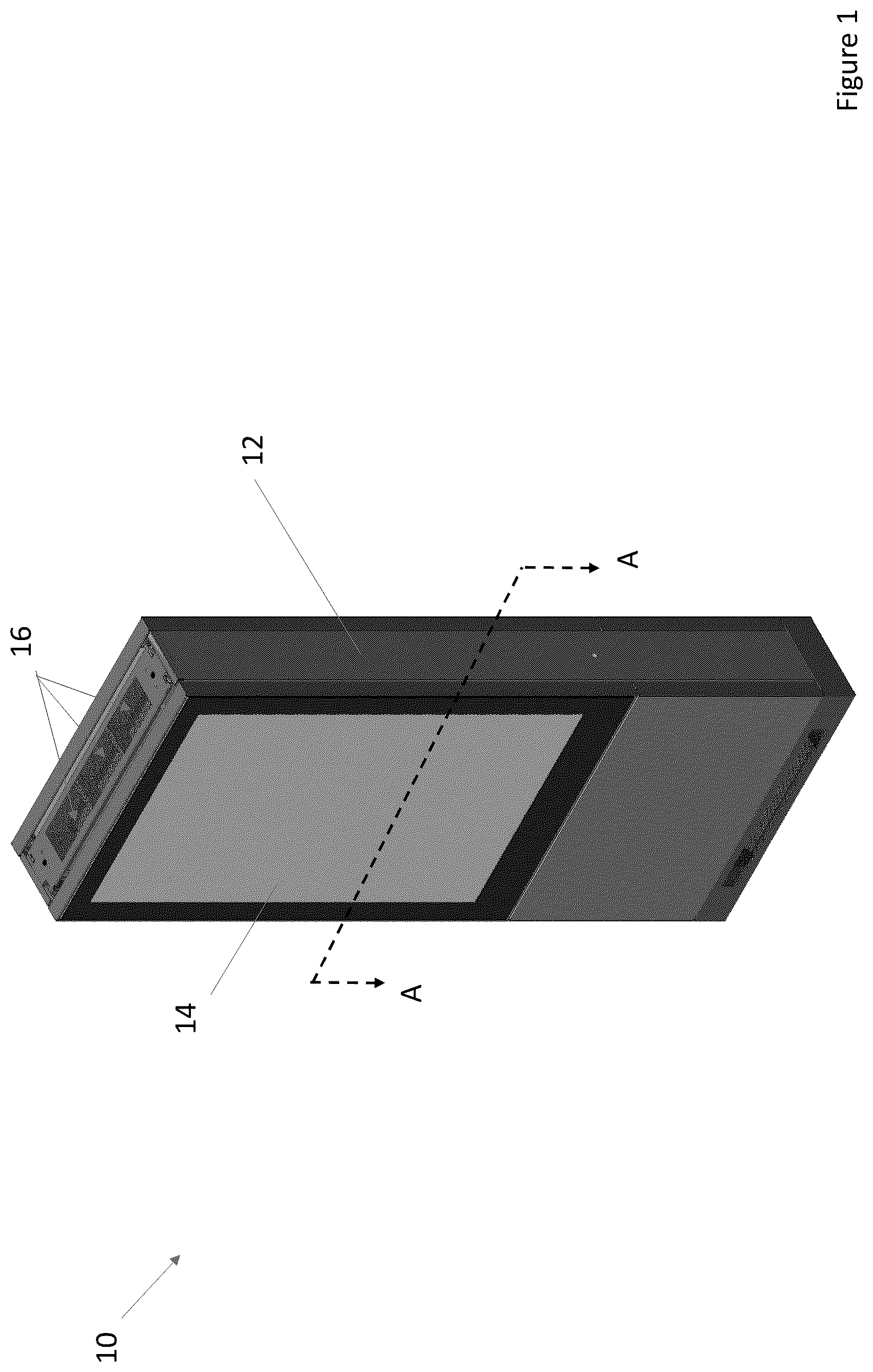 Patent US12314093 — Display assemblies for providing compressive forces at electronic display layers — Figure 1