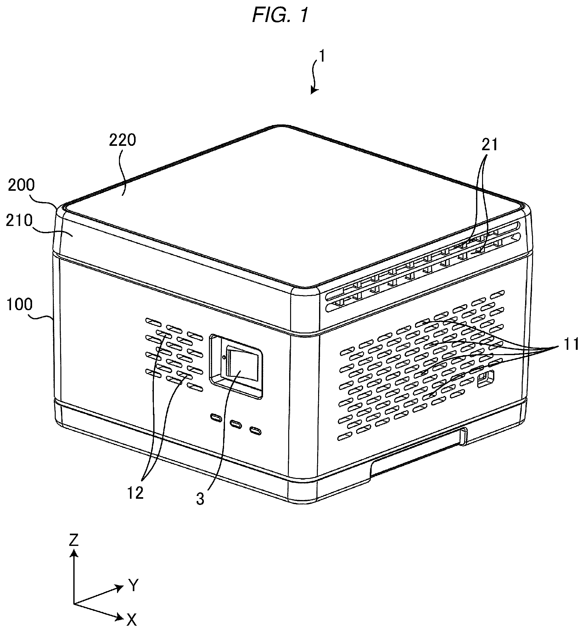 Patent US12314096 — Electronic device — Figure 1