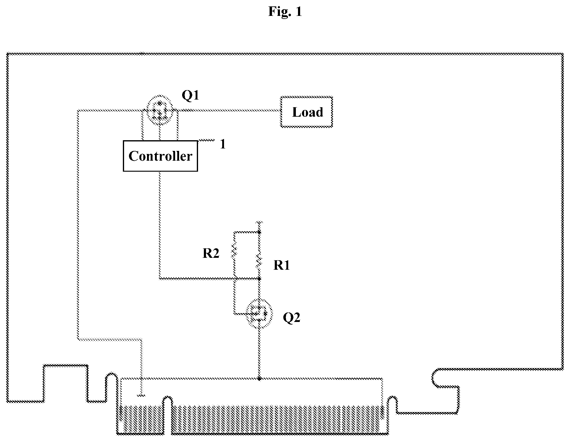 Patent US12314107 — Method, circuit and apparatus for protecting power supply of PCIE card, and medium — Figure 1