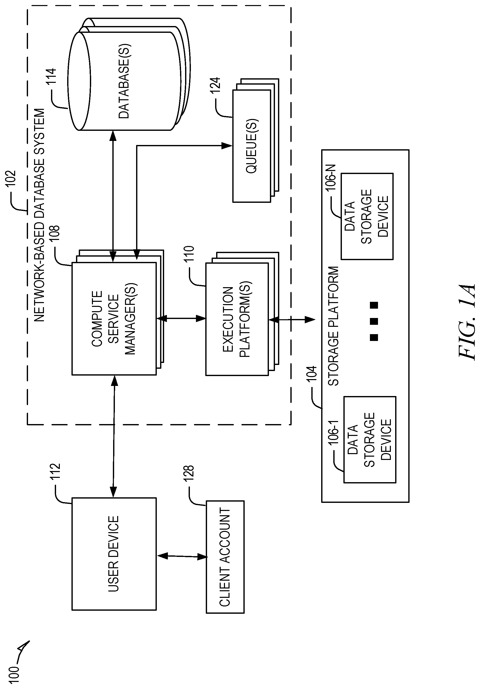 Patent US12314136 — Query retries using quiesce notifications — Figure 1
