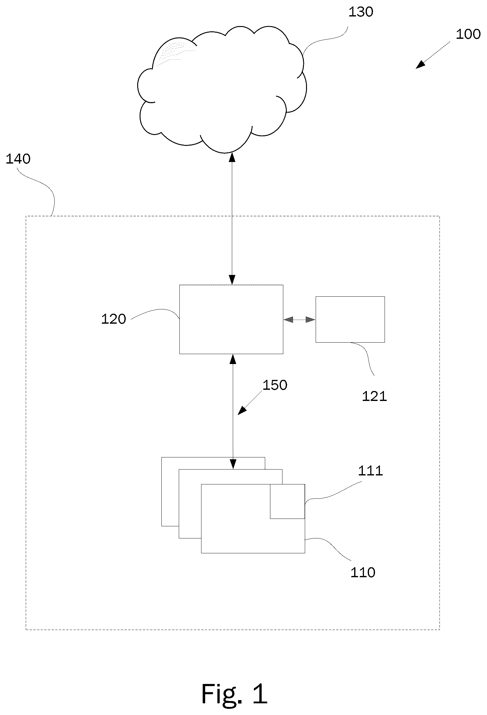 Patent US12314152 — Methods, systems and devices for implementing remote services — Figure 1