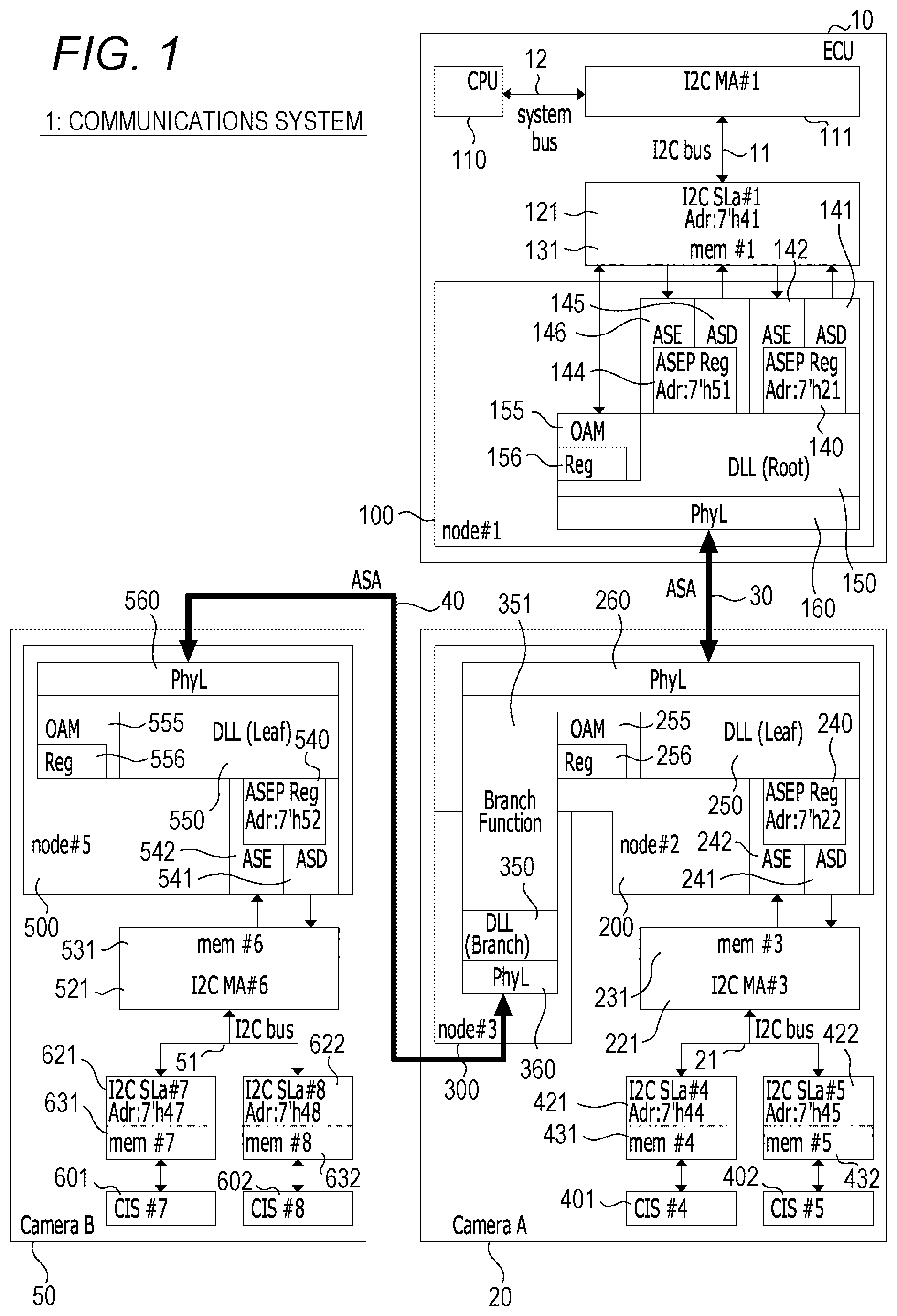 Patent US12314211 — Communication device and communication system — Figure 1