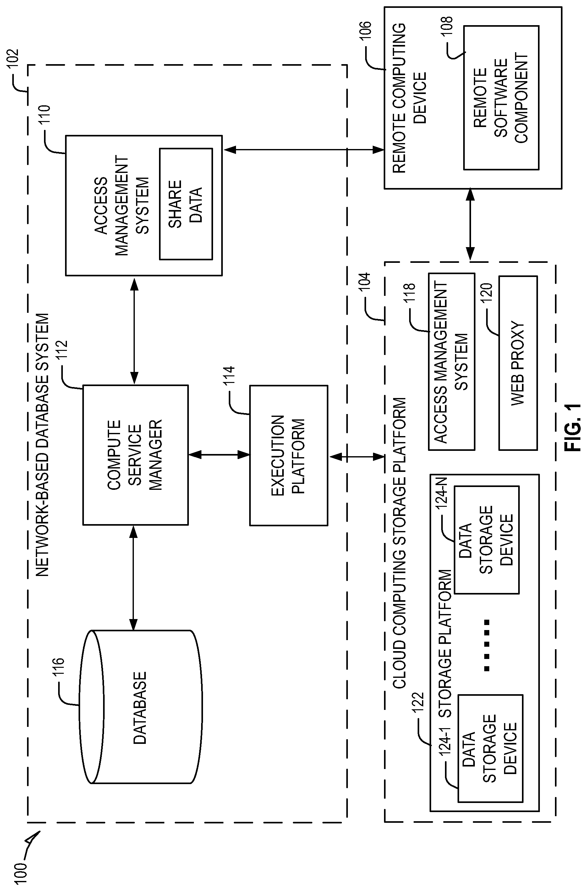 Patent US12314225 — Continuous ingestion of custom file formats — Figure 1