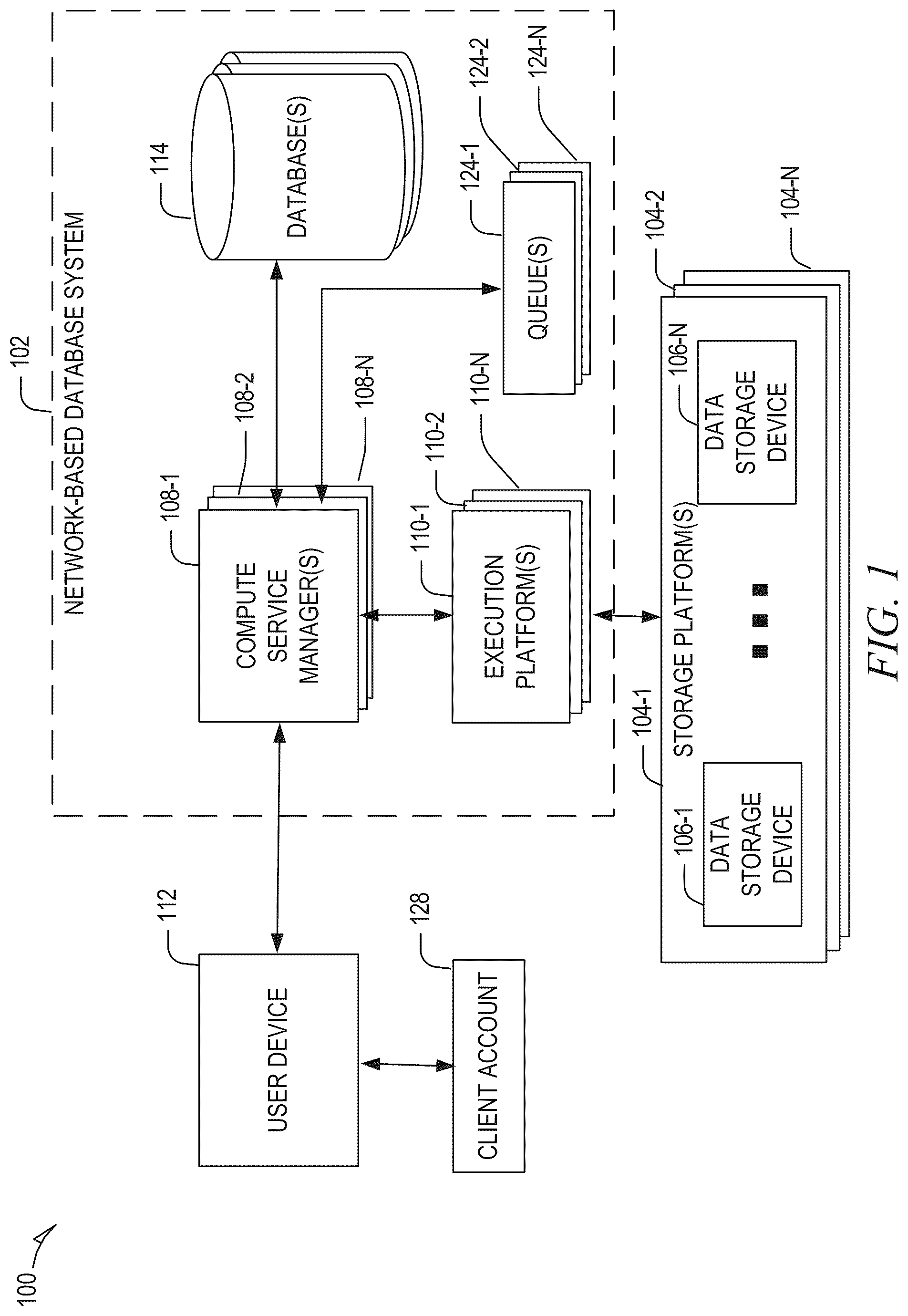 Patent US12314258 — Runtime join pruning to improve join performance for tables — Figure 1