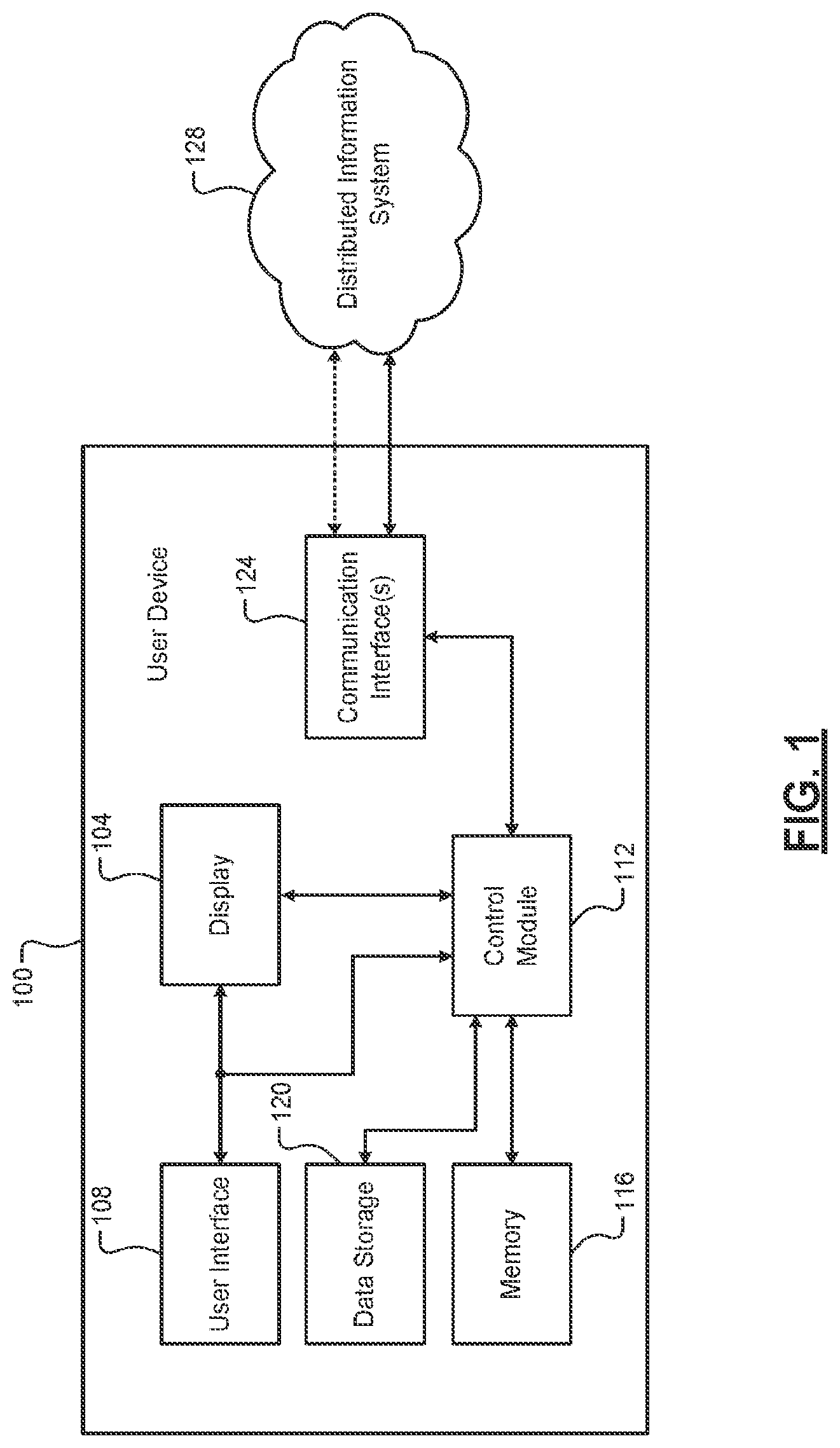 Patent US12314273 — Prefetching using dynamic user model to reduce latency — Figure 1