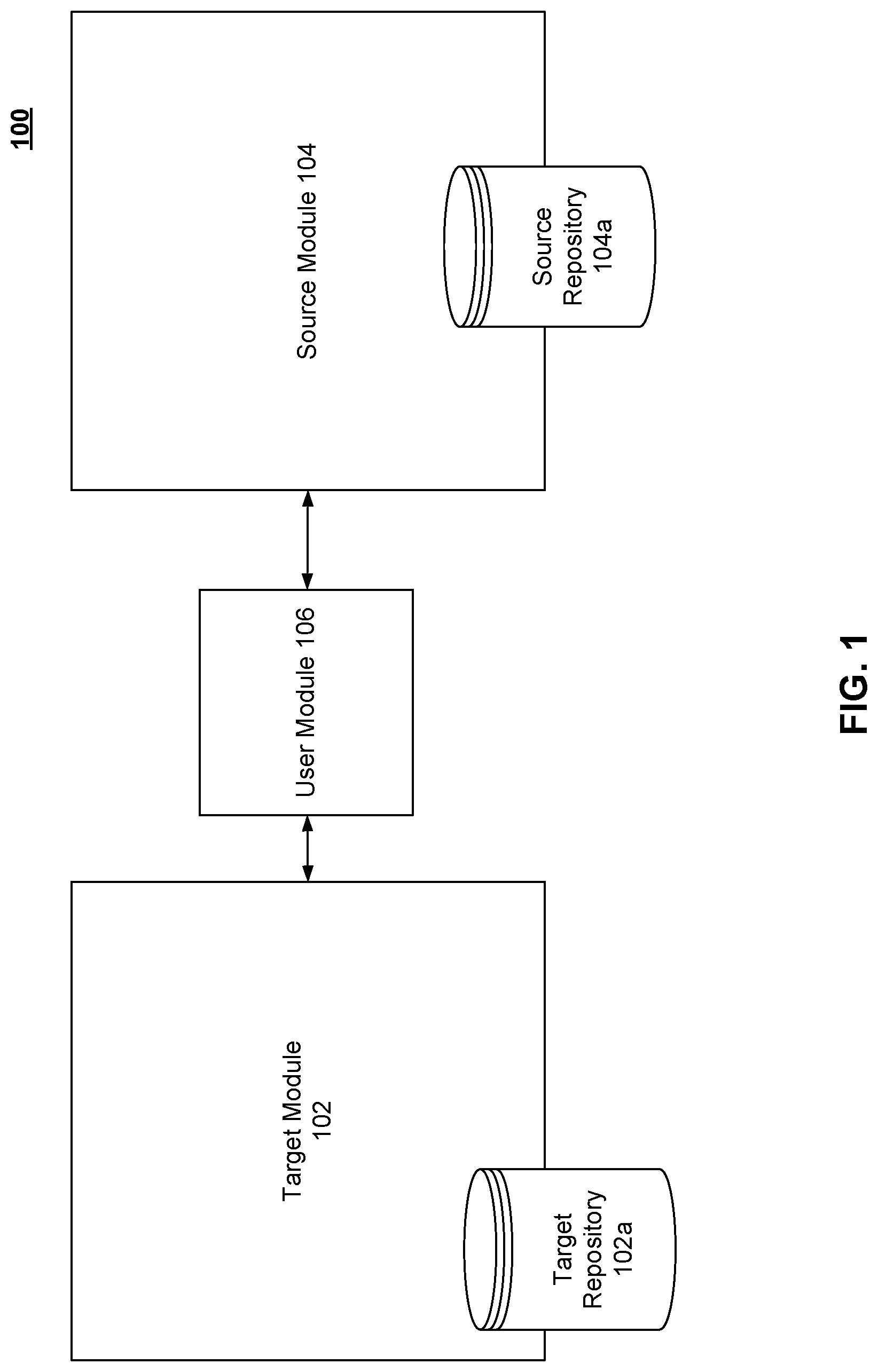 Patent US12314282 — Automated performing of replication tasks in a multiple database system — Figure 1