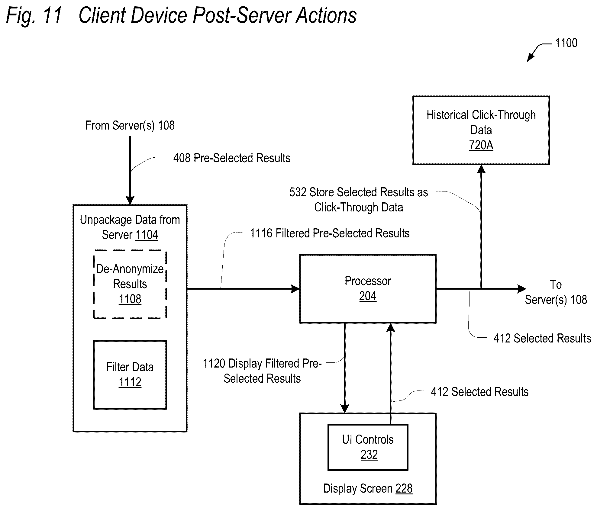 Patent US12314334 Figure 14 – Curated result finder