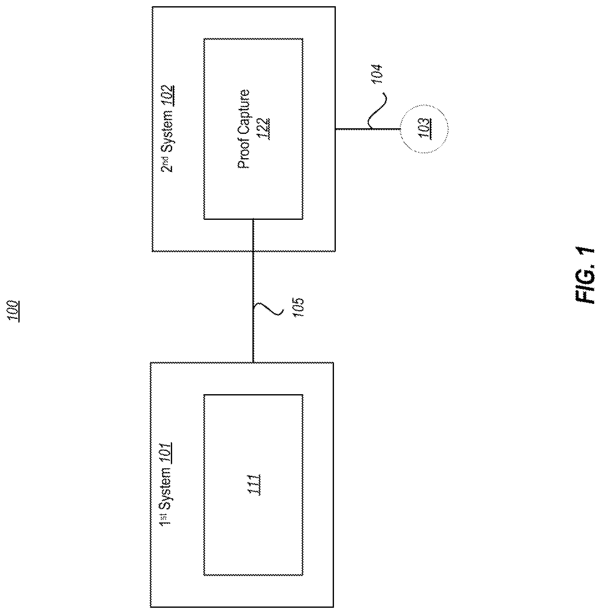Patent US12314351 — Network communication using proof of presence — Figure 1