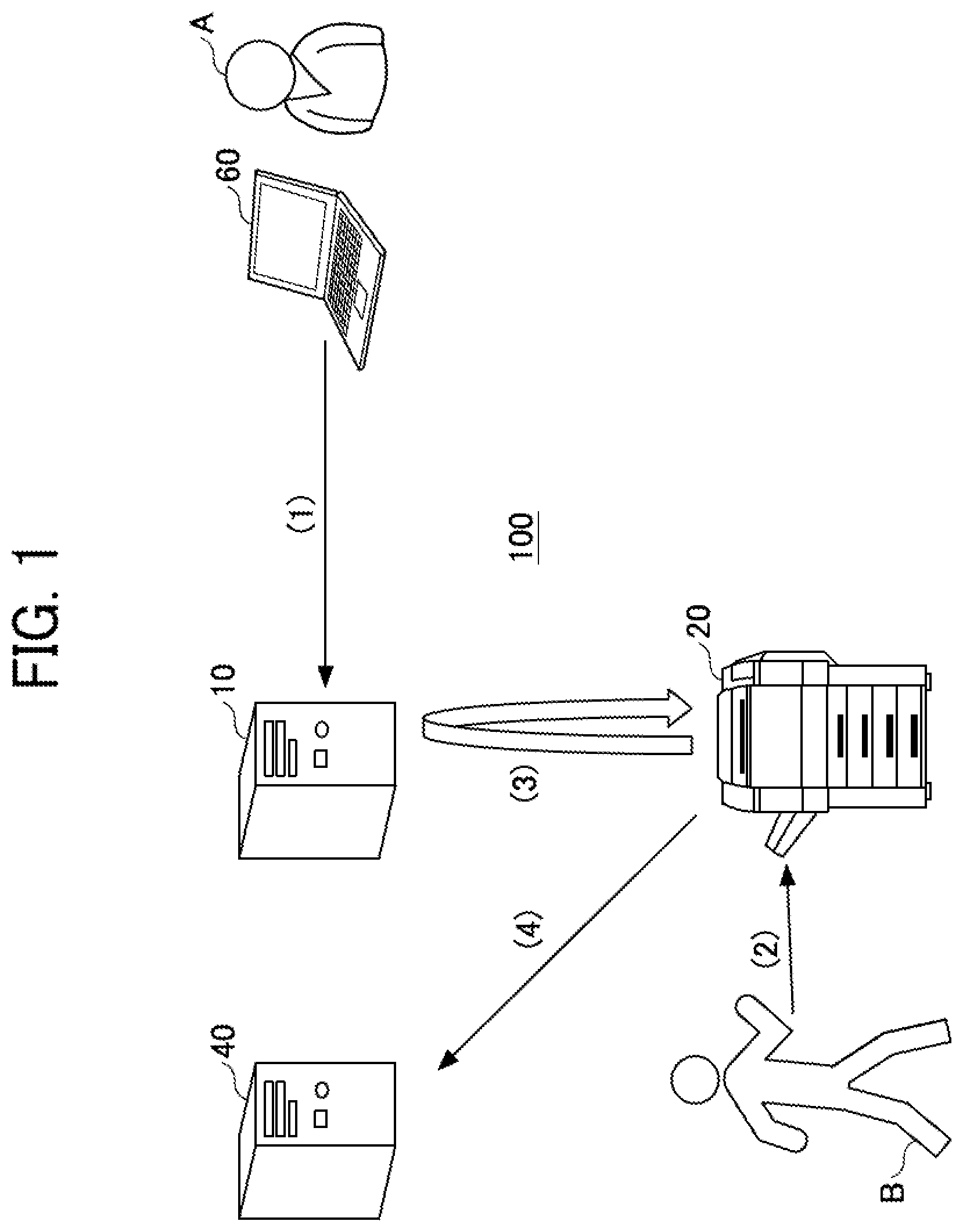 Patent US12314355 — Information processing system, device, and authentication method — Figure 1
