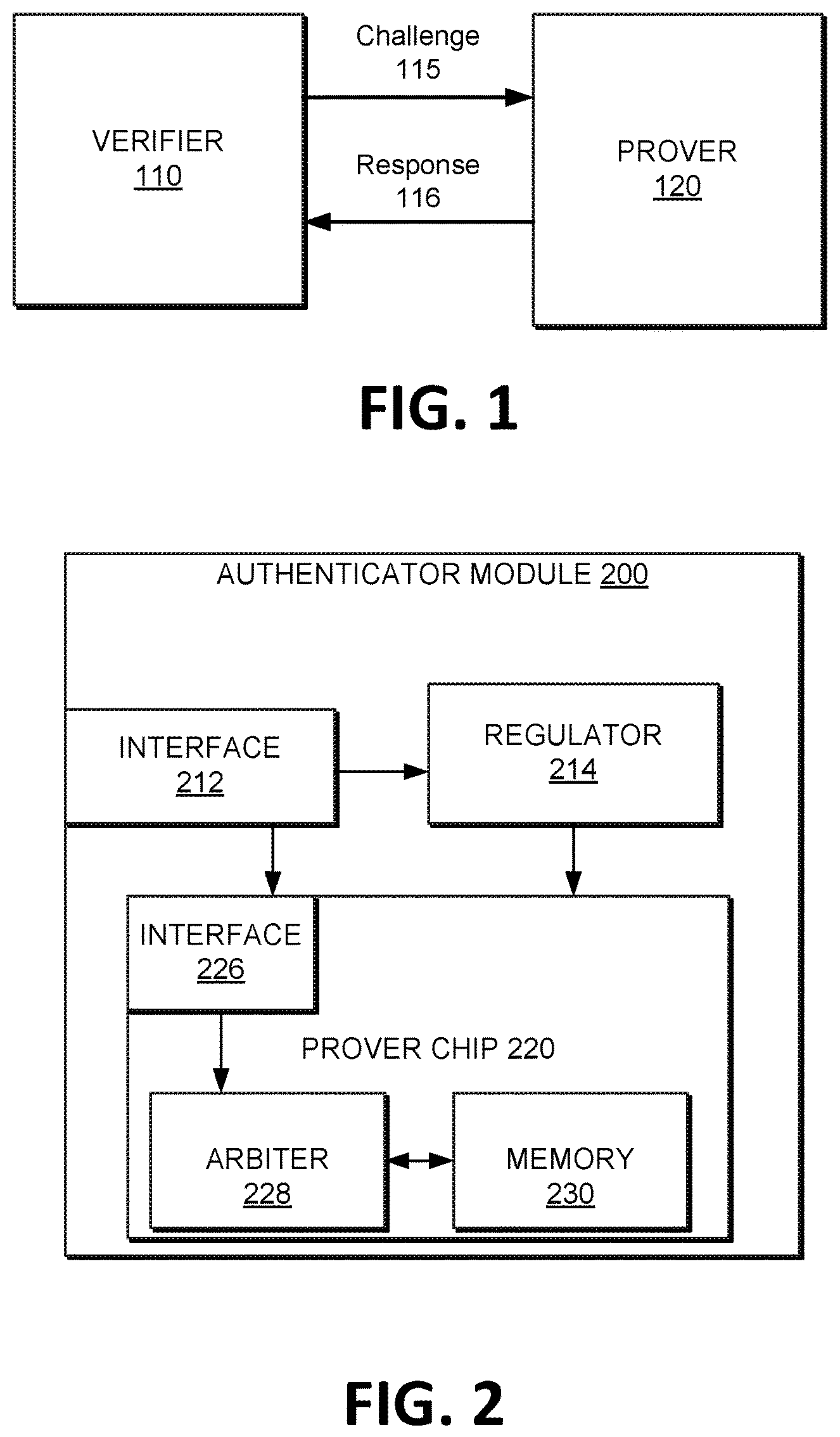 Patent US12314372 — Anti-counterfeiting applications for advanced memories — Figure 1