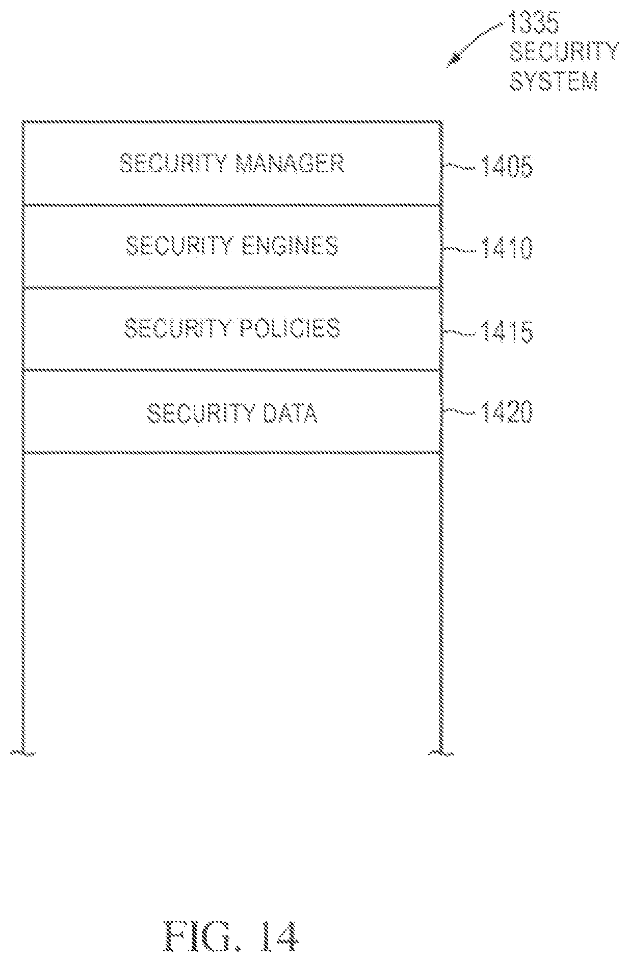 Patent US12314396 Figure 13 – Systems and methods for providing security services during power management mode