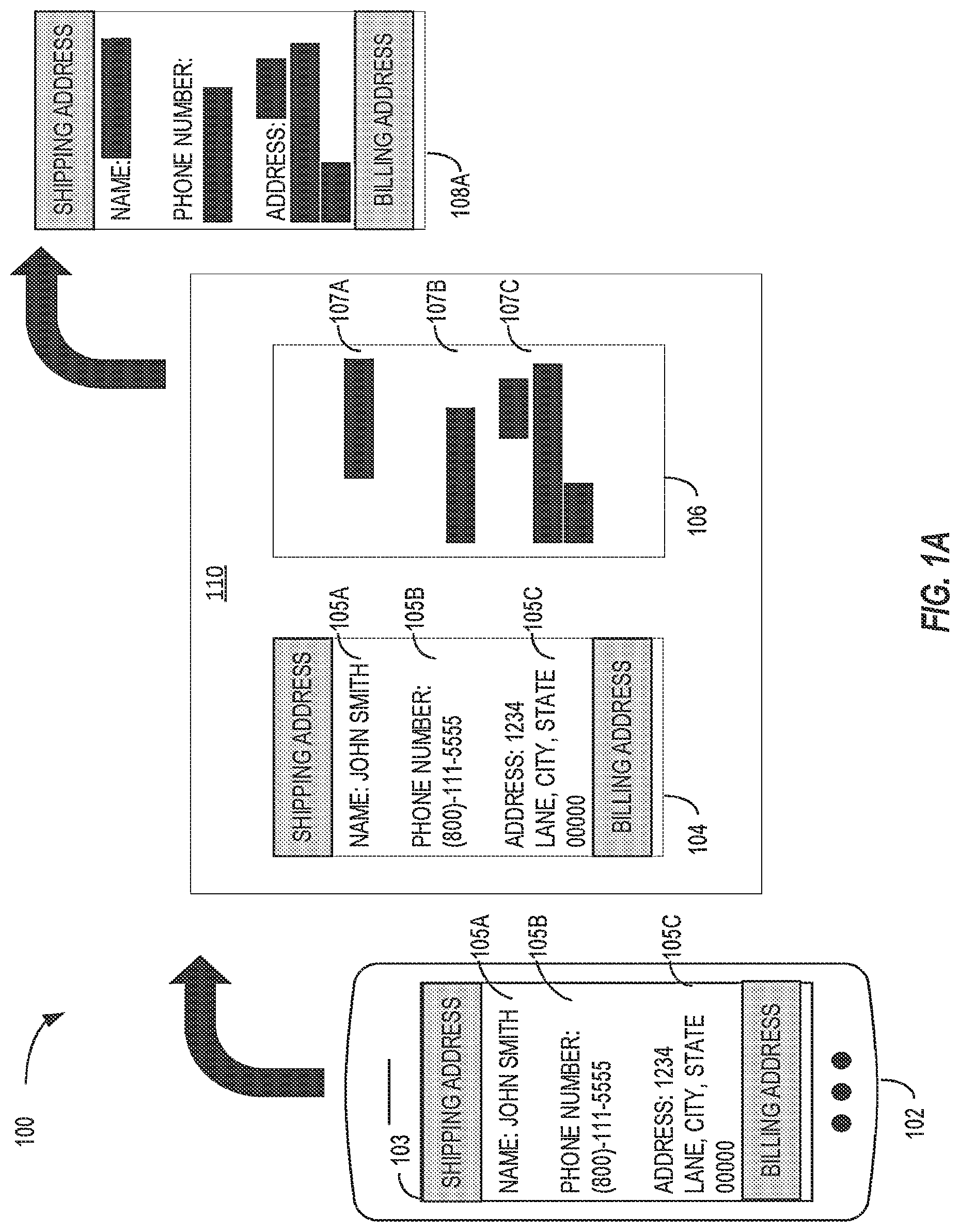 Patent US12314436 — Video masking of sensitive information — Figure 1