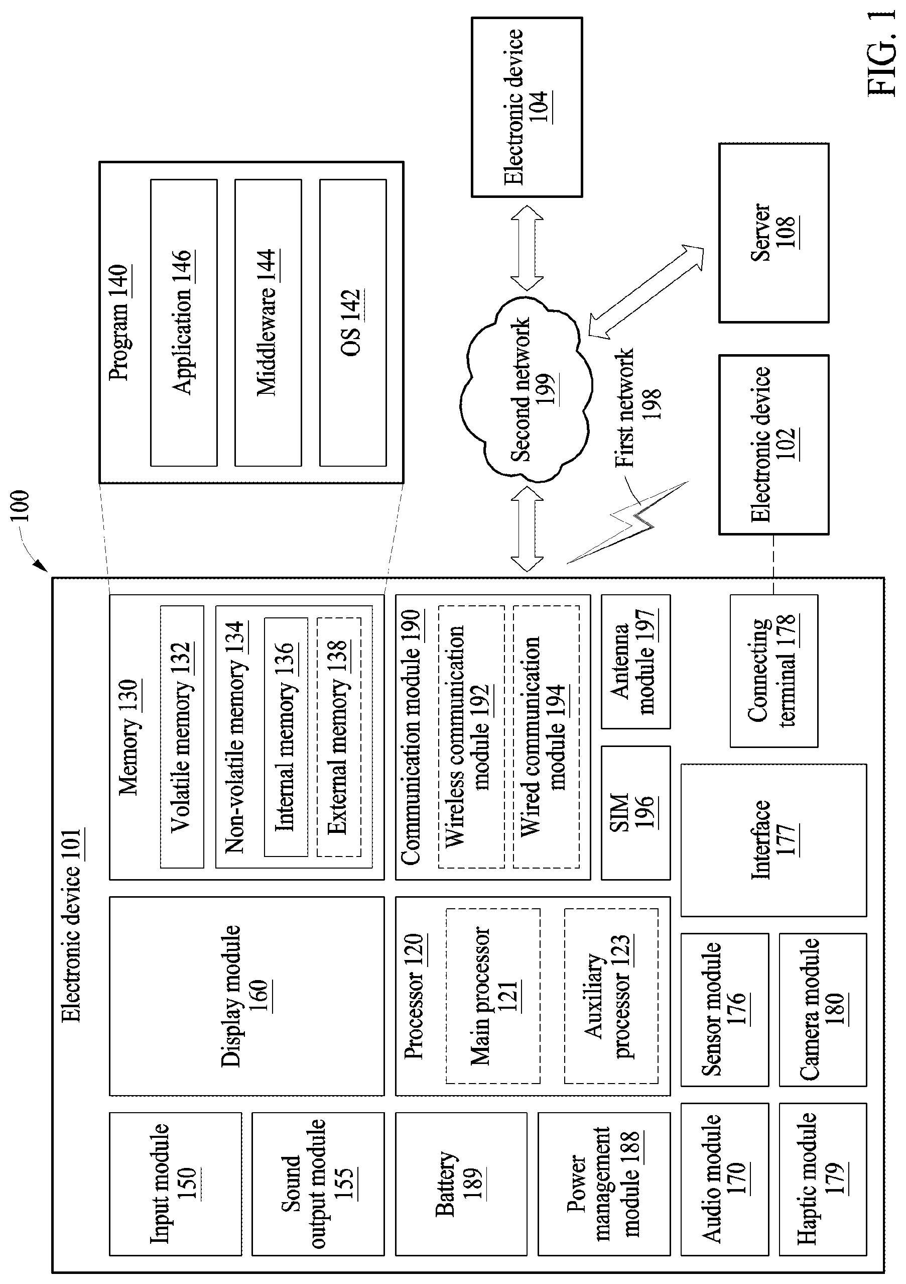 Patent US12314450 — Method and device for NFT-based software — Figure 1