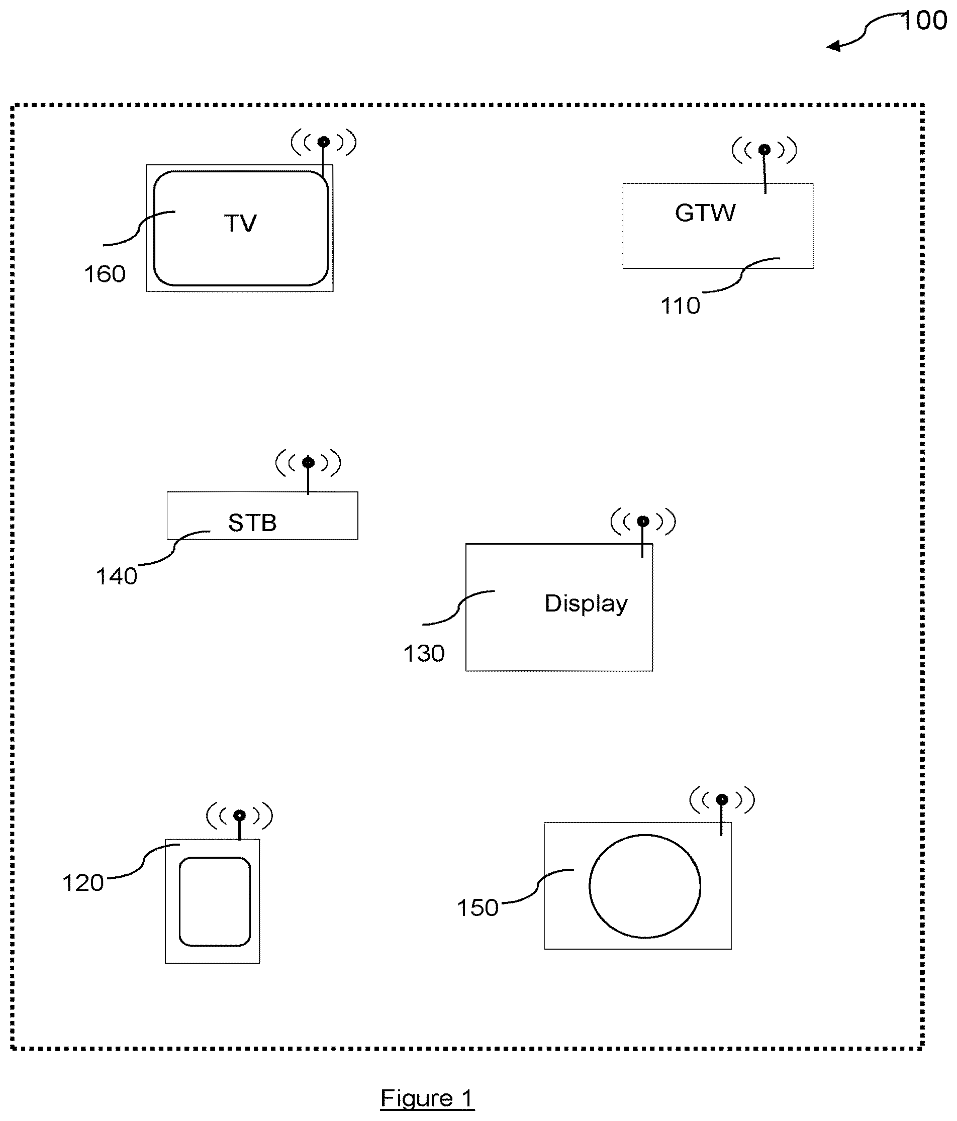 Patent US12314462 Figure 1 – Method and apparatus for user control of an application and corresponding device