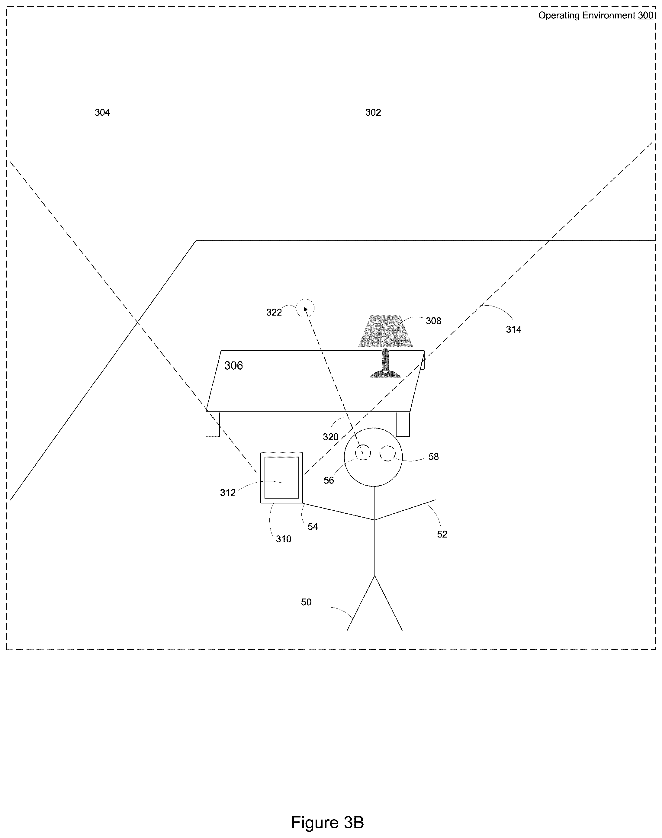 Patent US12314469 Figure 4 – Content manipulation via a computer-generated representation of a trackpad