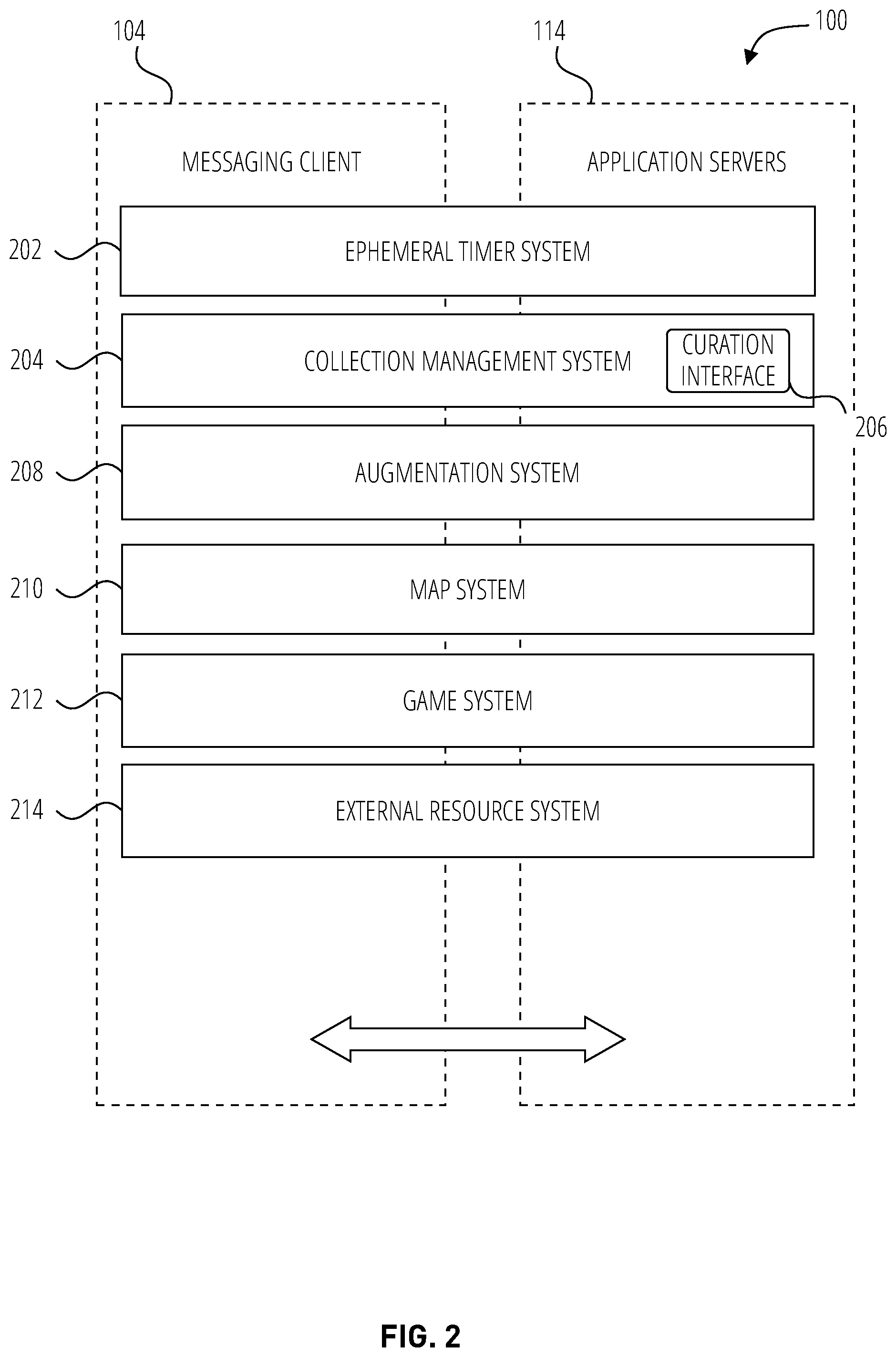 Patent US12314472 Figure 2 – Real-time communication interface with haptic and audio feedback response