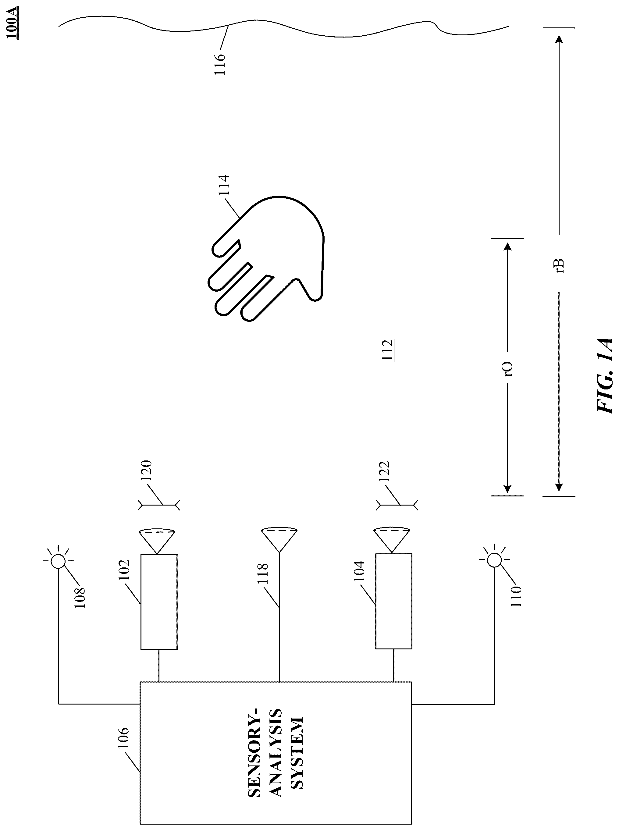 Patent US12314478 Figure 1 – Systems and methods of tracking moving hands and recognizing gestural interactions