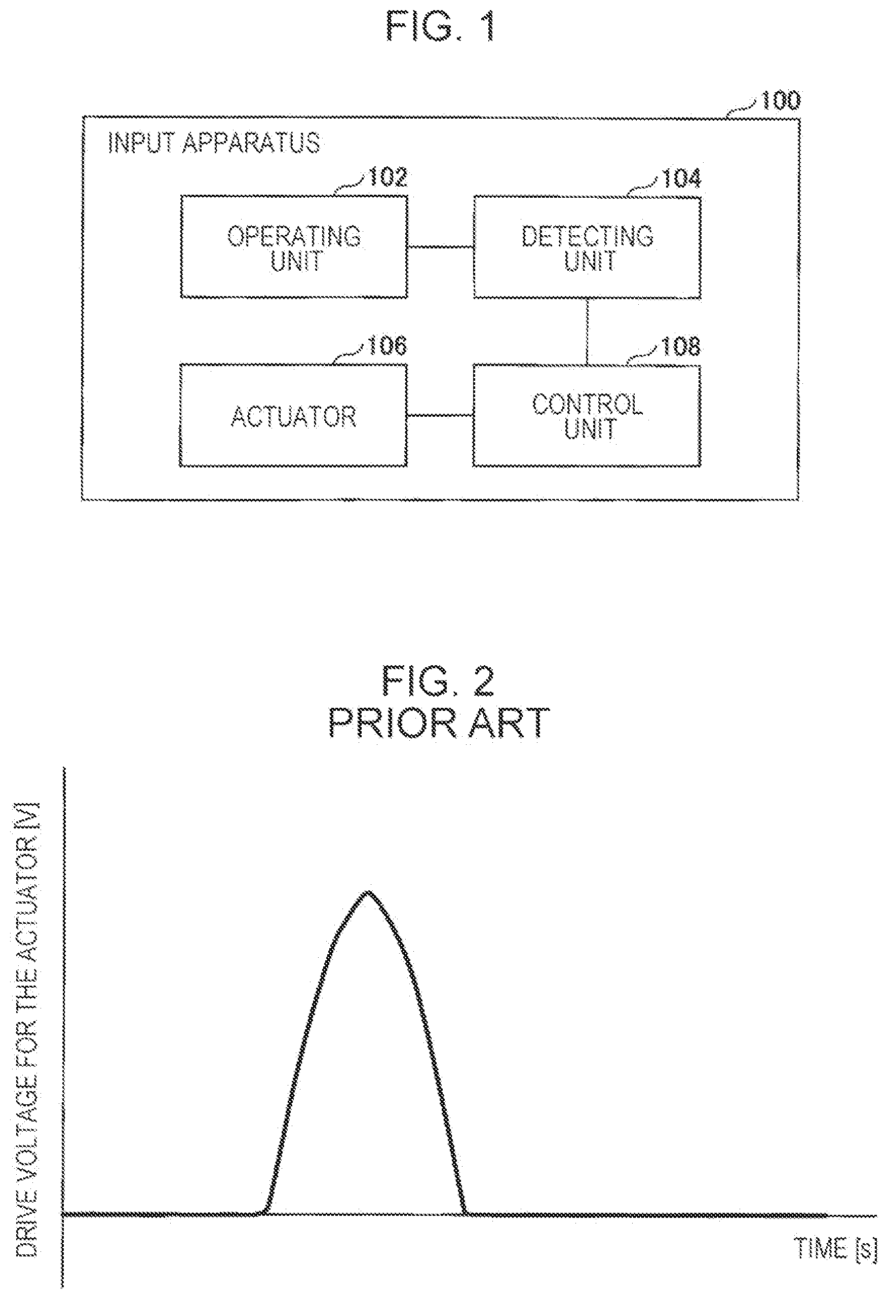 Patent US12314498 — Input apparatus — Figure 1