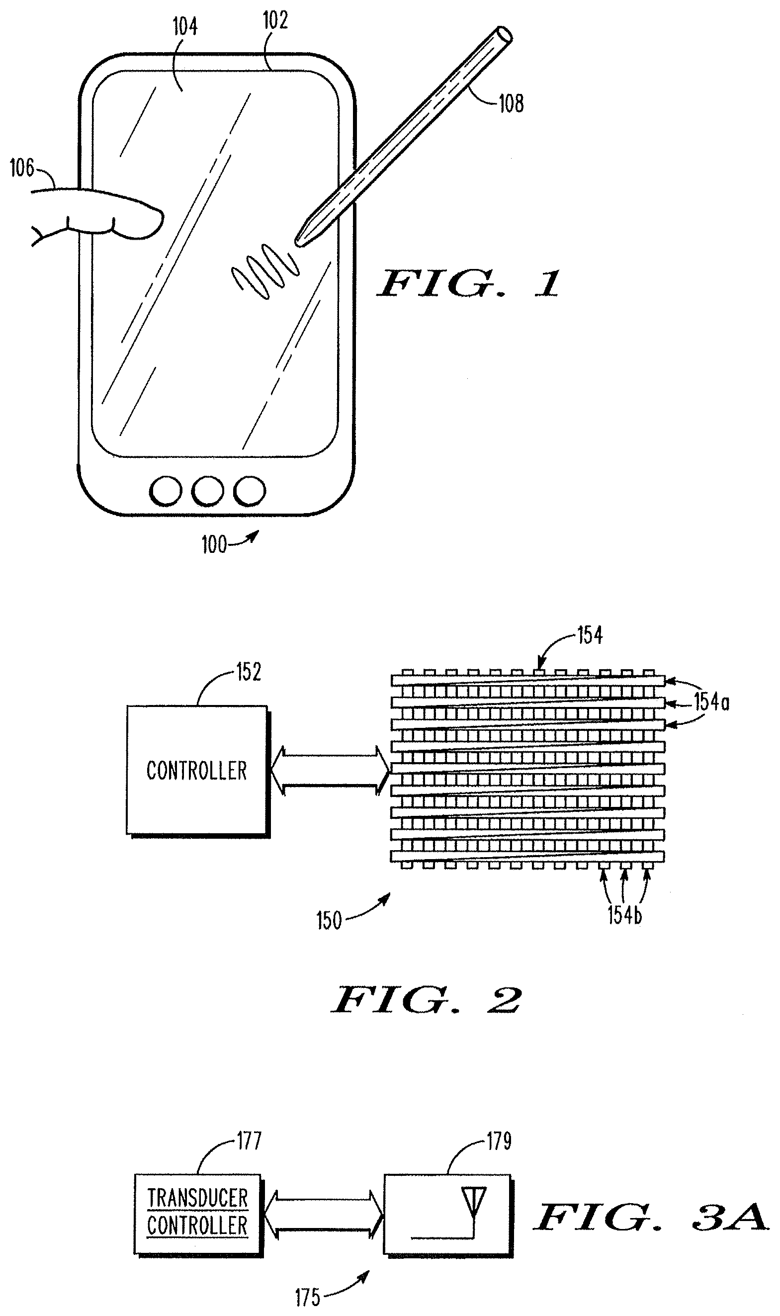 Patent US12314507 — Combination touch and transducer input system and method — Figure 1